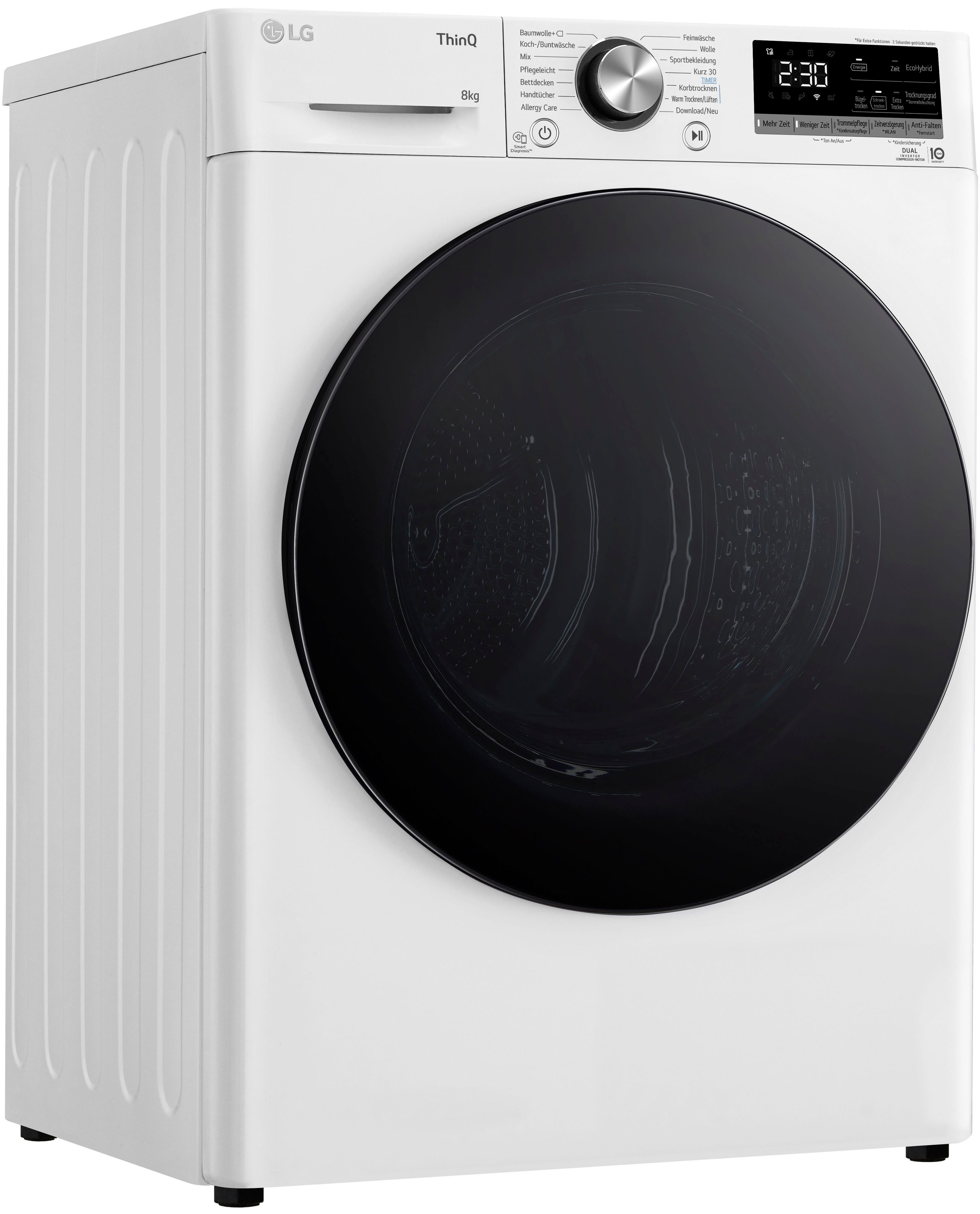 LG Wärmepumpentrockner Vivace RT80V9W – Bild 3 von 5