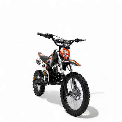 KXD Dirt-Bike KXD 607K 125ccm 17/14" 4T Dirtbike Crossbike Pocke