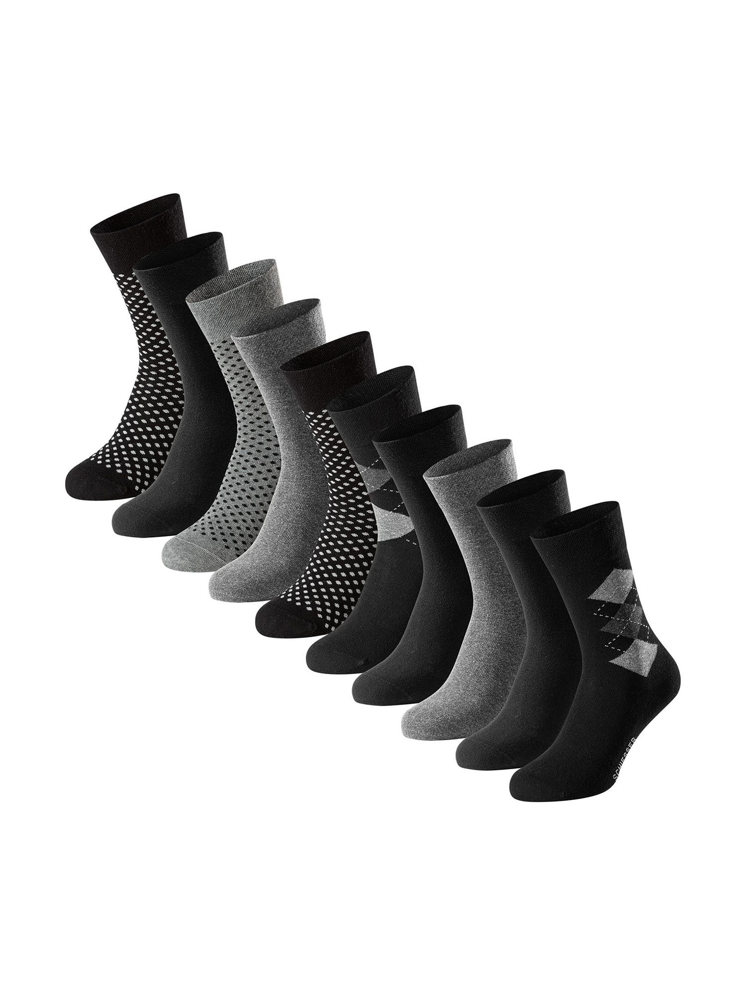 Schiesser Freizeitsocken Bluebird (10-Paar) Casual Socken, Alltagssocken, Bequeme Socken