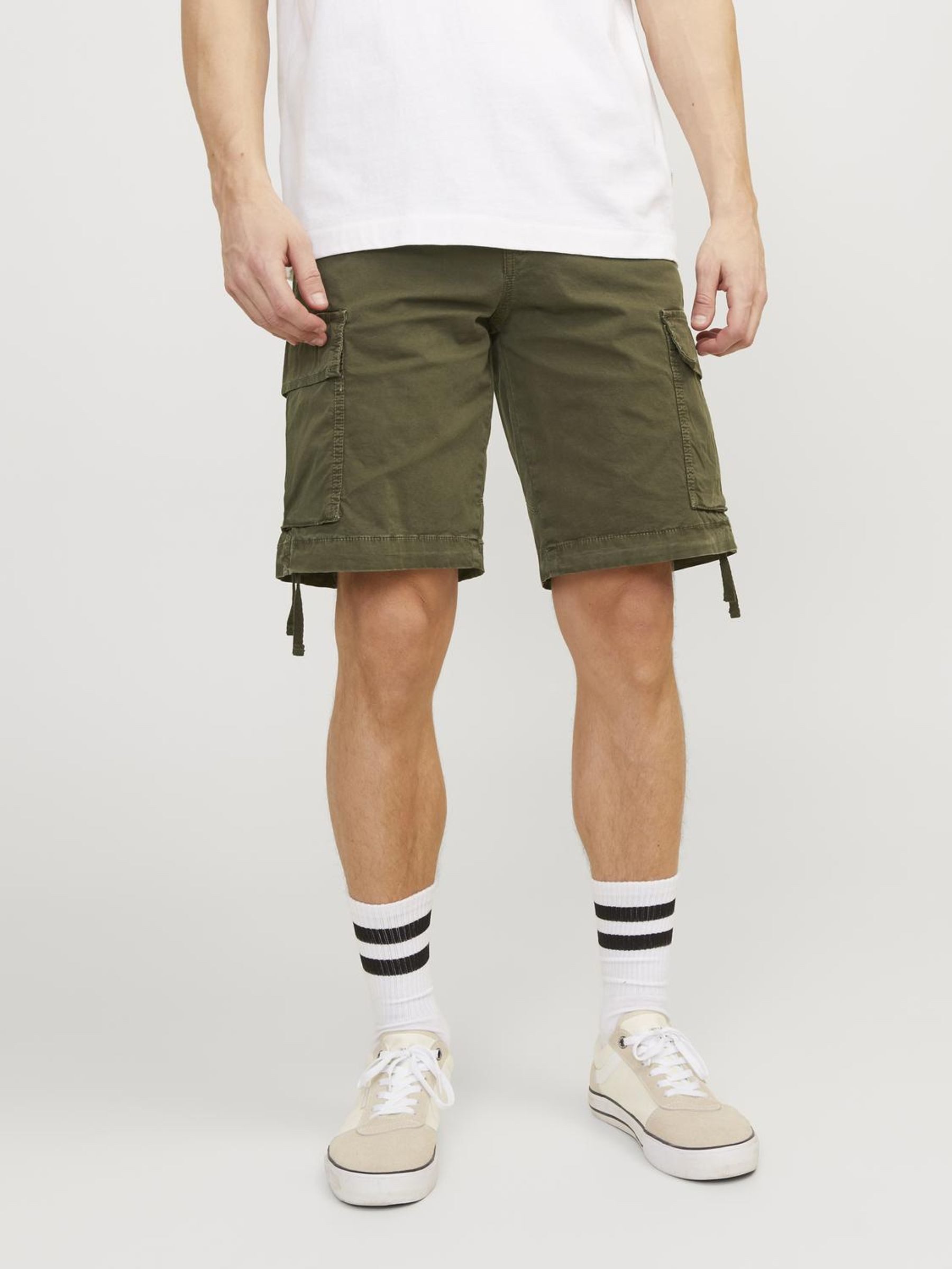 Jack & Jones Cargohose JPSTCOLE TUCKER CARGO SHORTS LNG SN