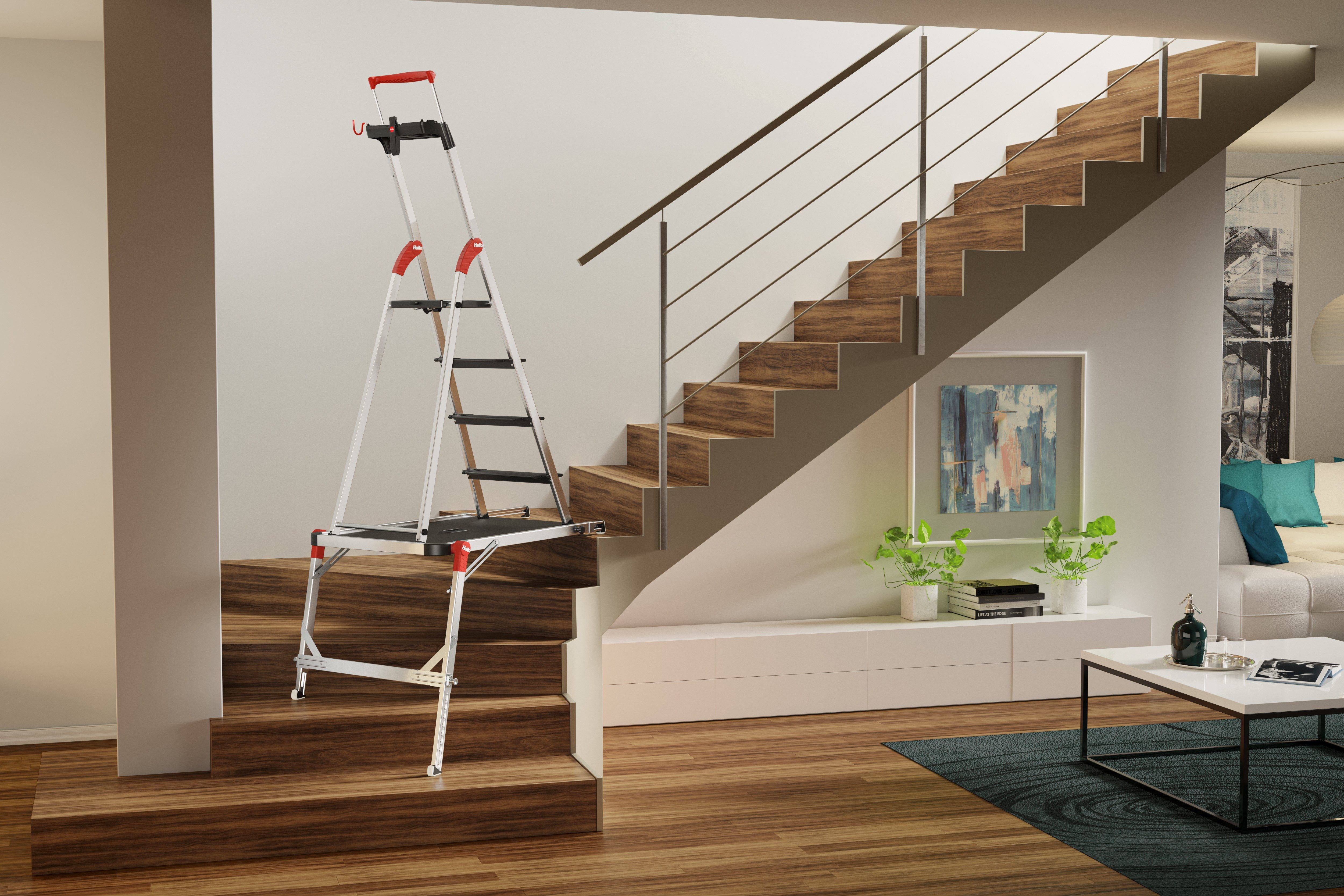 Hailo Arbeitsplattform TP2 Pro, Treppenpodest
