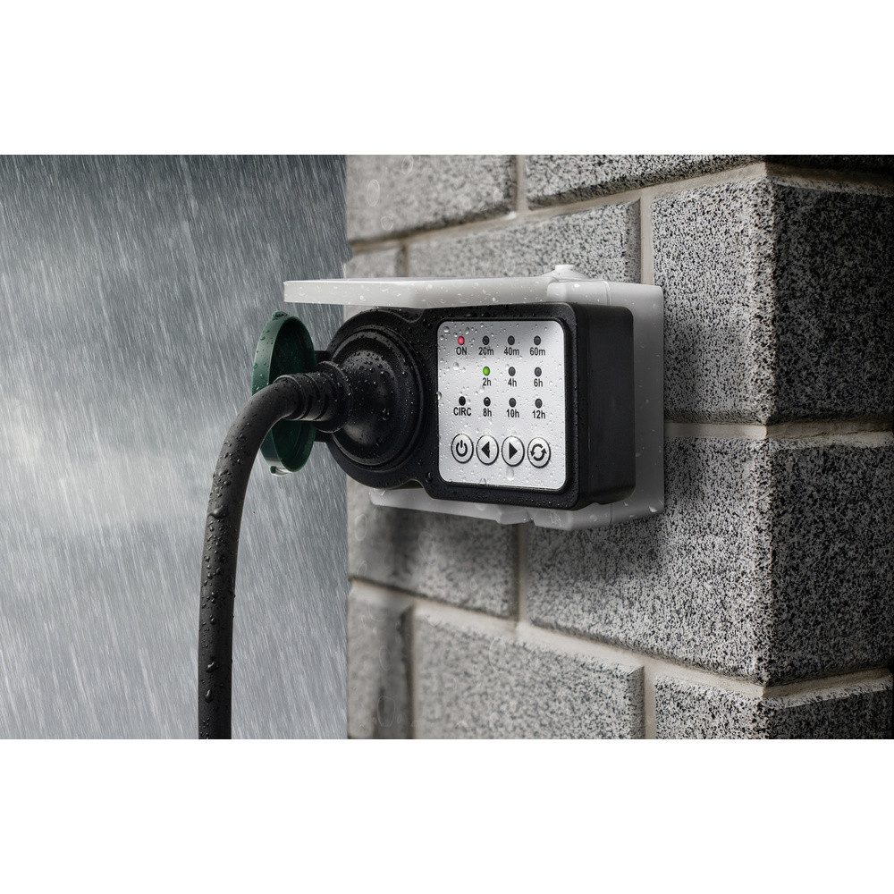 Sygonix Zeitschaltuhr Sygonix SY-6786456 Countdown Timer analog Tagesprogramm 3680 W IP44