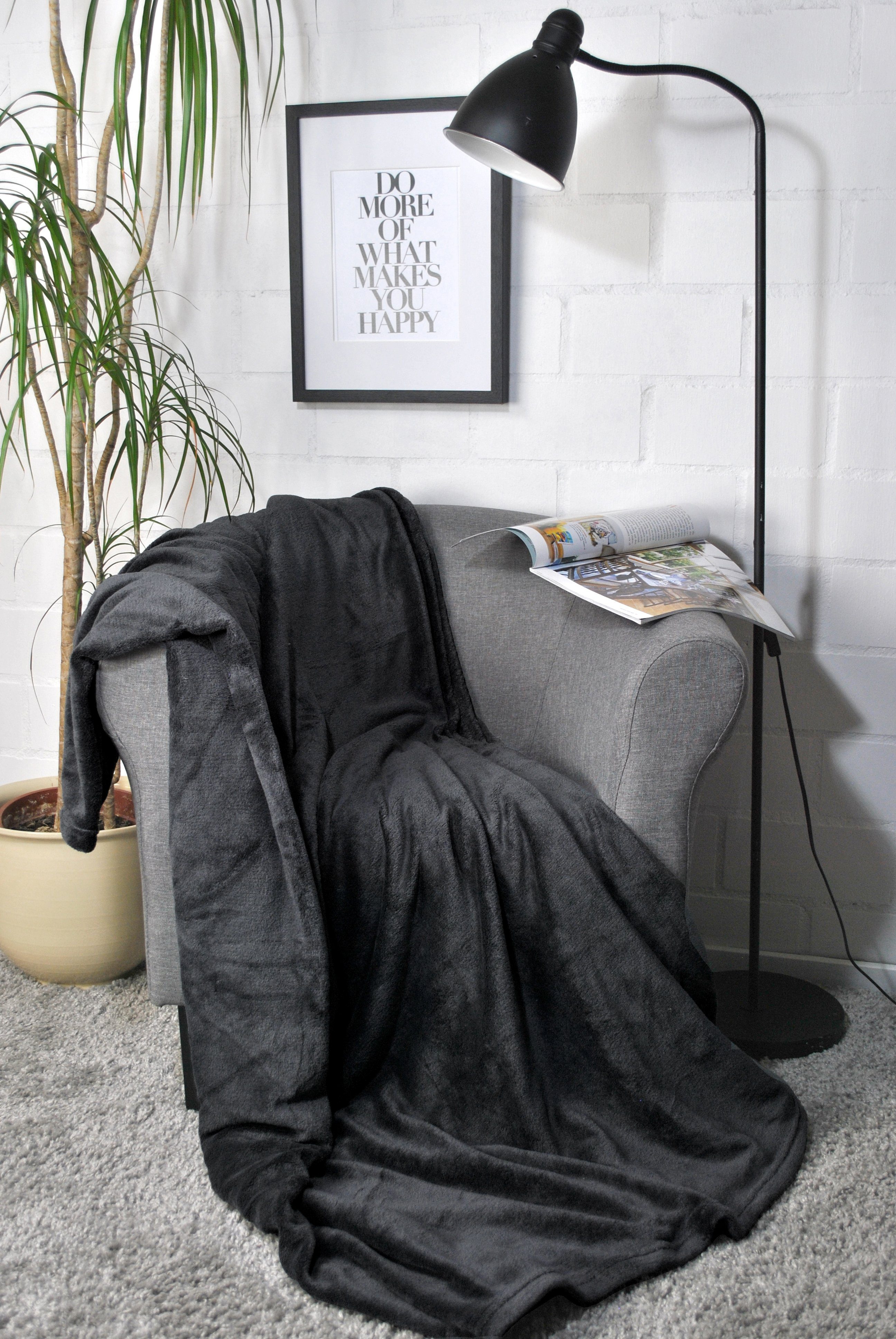 Wohndecke Soft, jilda-tex, kuschelig weiche Wohndecke günstig online kaufen