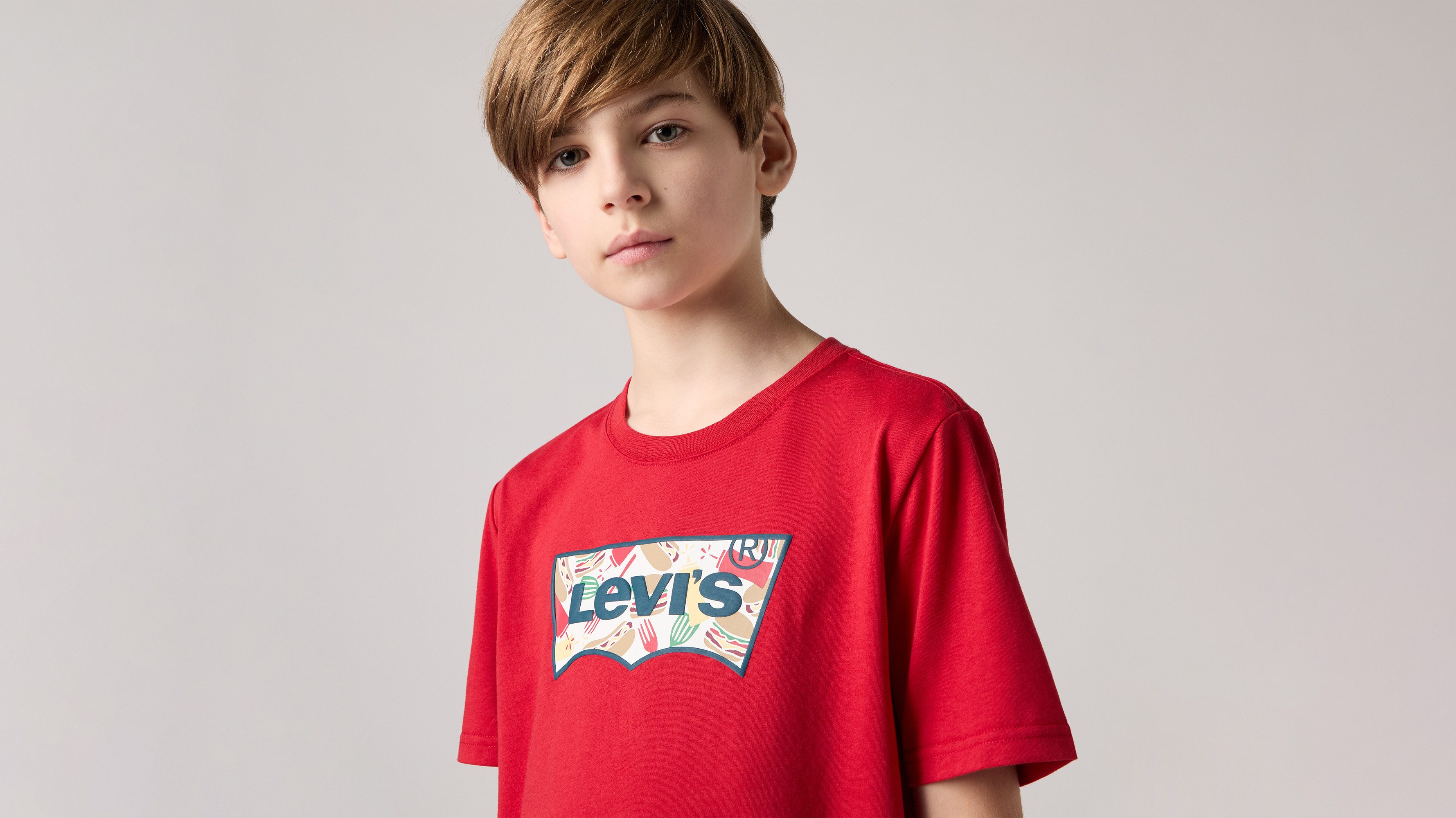 Levi's® Kids T-Shirt LVB BARBECUE BATWING TEE mit Print, for Boys
