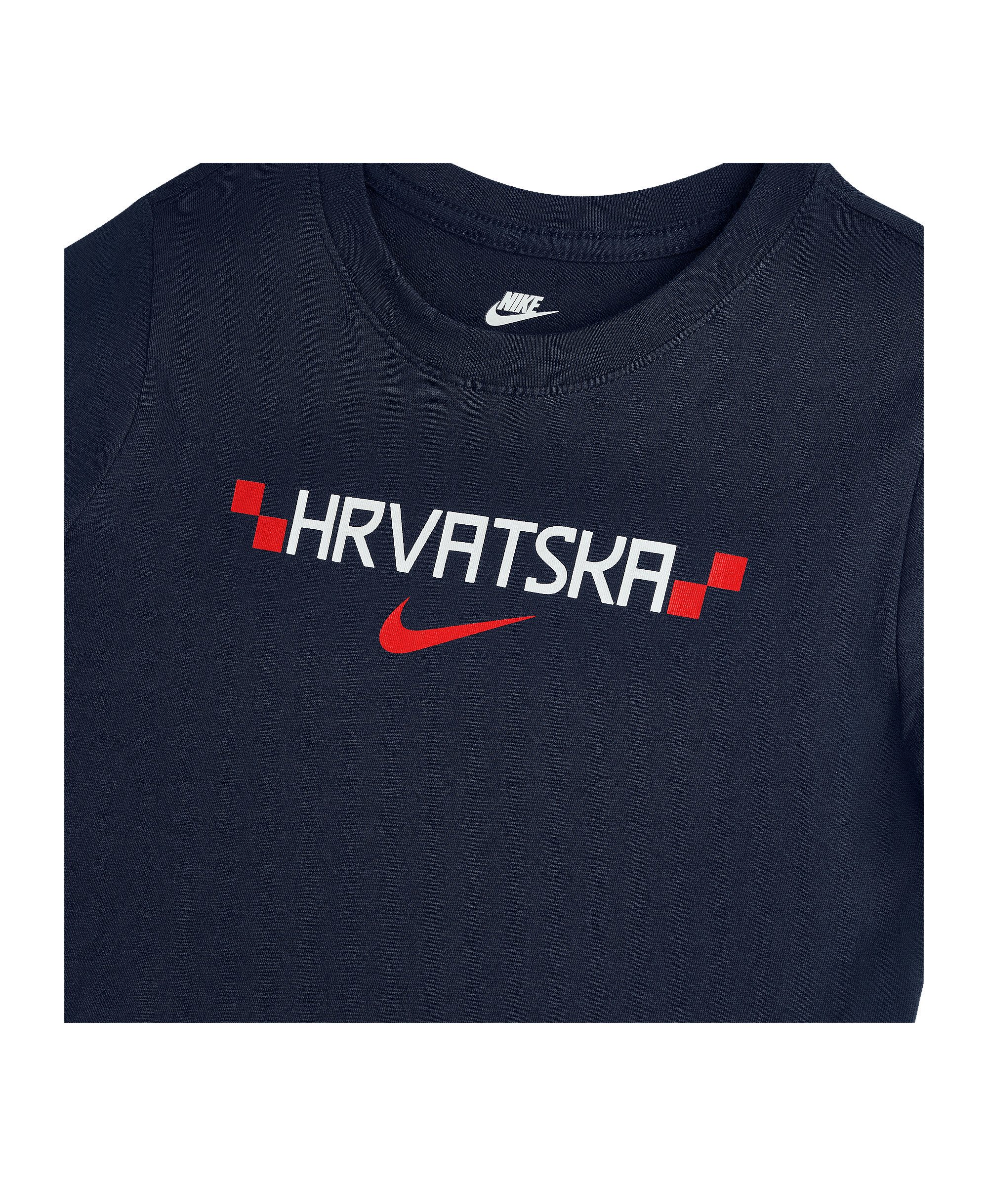 Nike T-Shirt Nike Performance HNS Kroatien Graphic T-Shirt Baumwolle