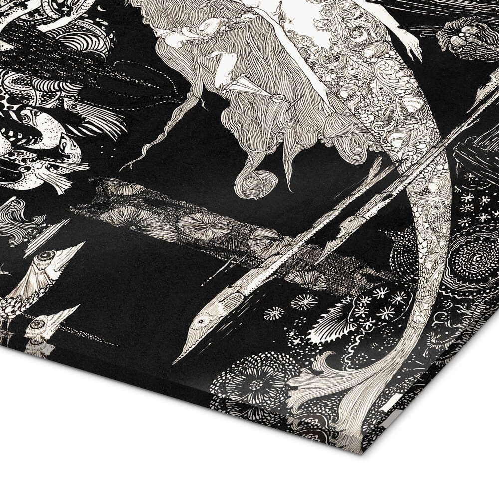 Posterlounge Wandbild Die kleine Meerjungfrau, Harry Clarke, erhältlich als Poster, Leinwandbild, Wandsticker oder Acrylglasbild