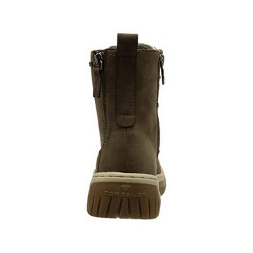 TOM TAILOR taupe Schnürstiefelette (1-tlg)