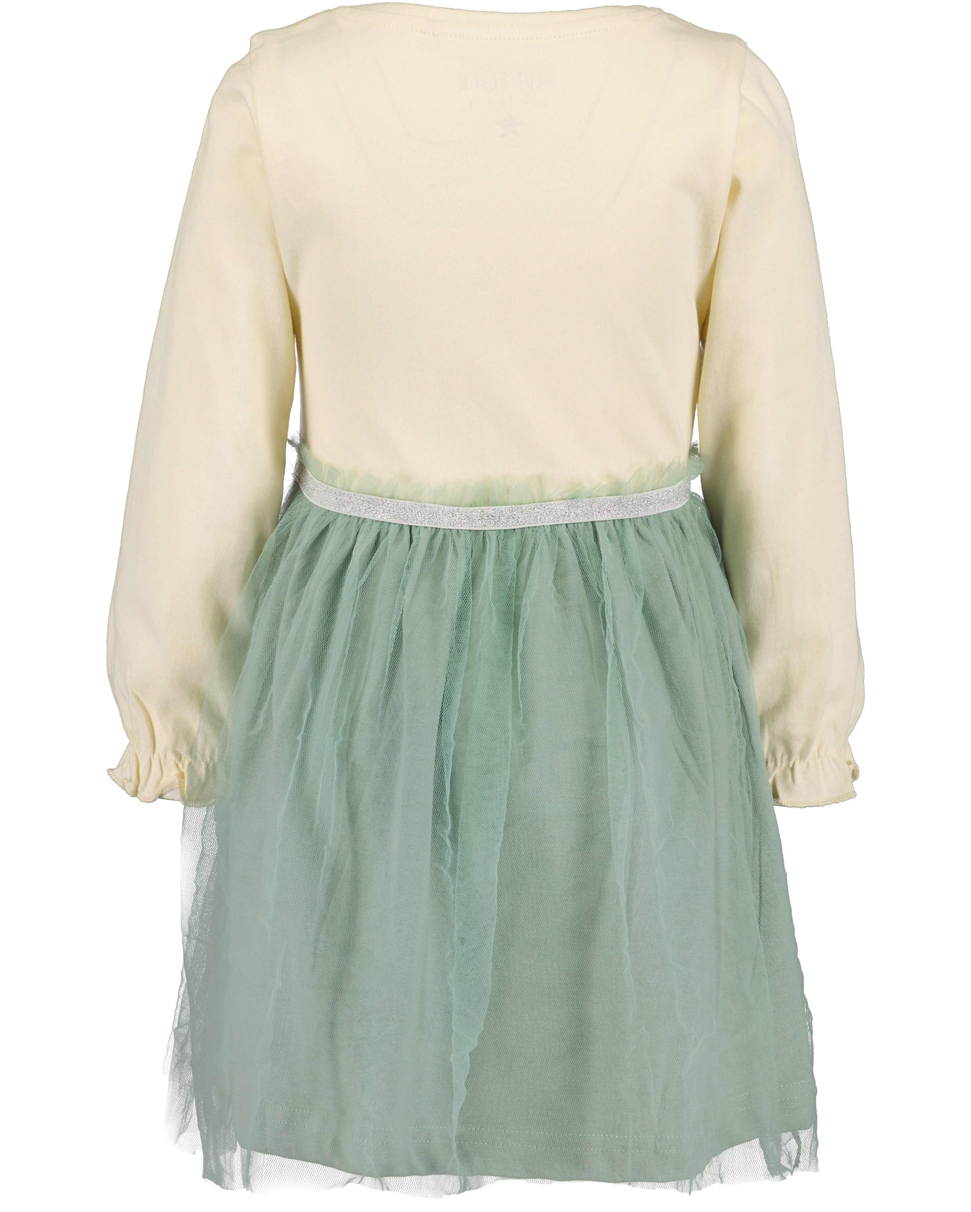 Blue Seven Jerseykleid mit aufgesetztem Tüllüberrock und tollem Pferde-Frontmotiv