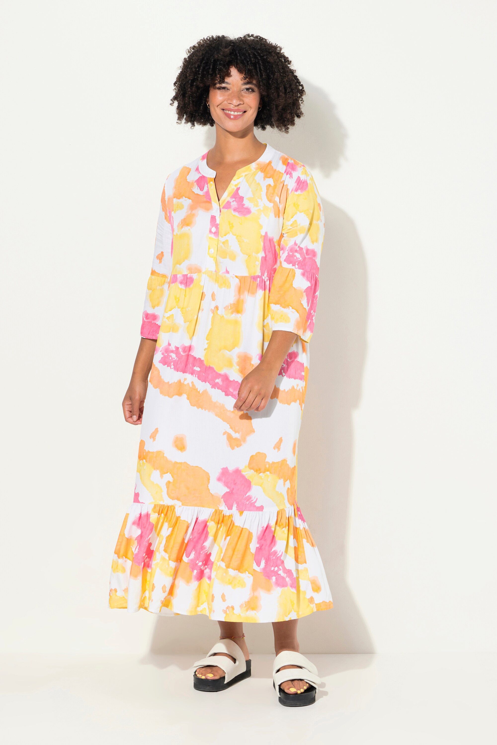 Angel of Style Midikleid Maxikleid Batik-Druck günstig online kaufen