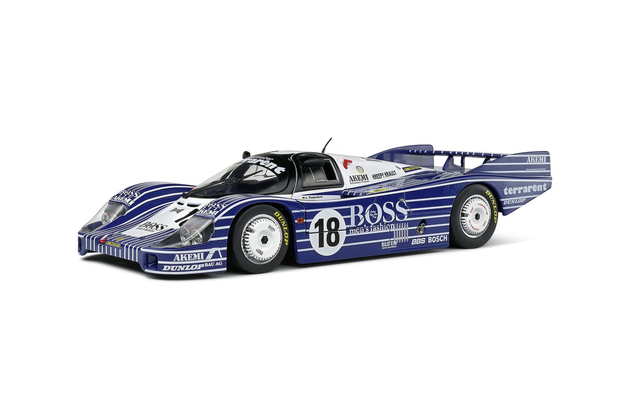 Modellauto Solido 1:18 Porsche 956LH #18 Modellauto