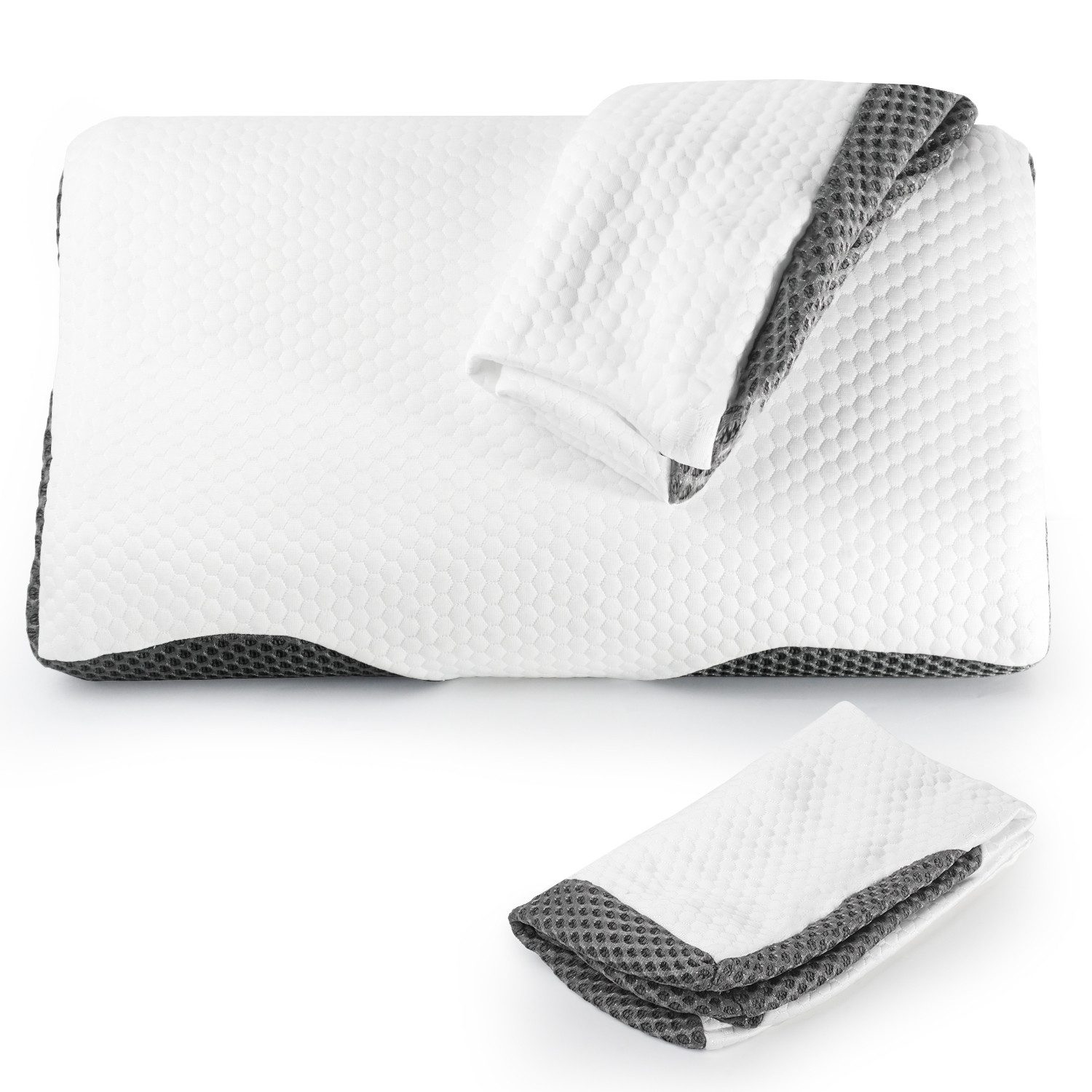 Esun Nackenstützkissen Seitenschläferkissen, Ergonomisches Nackenstützkisse günstig online kaufen