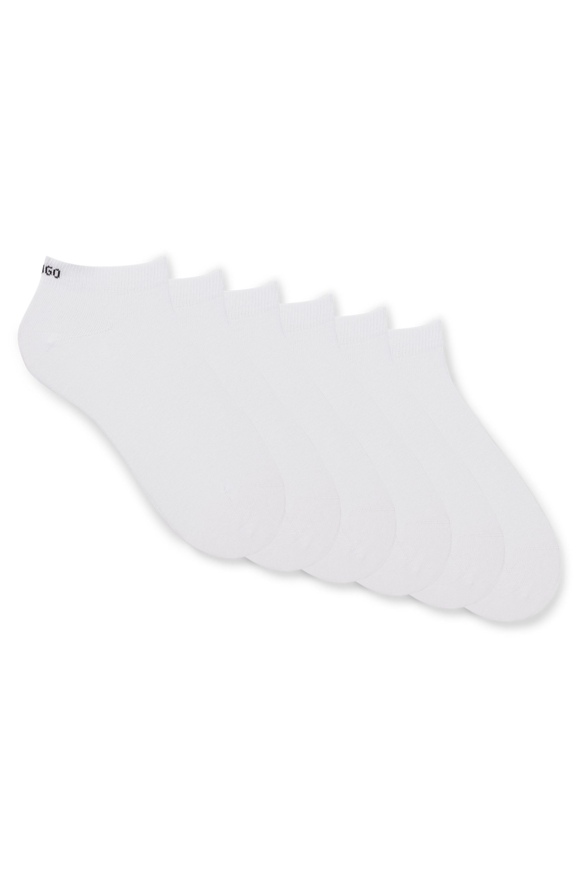 HUGO Freizeitsocken 6P AS UNI CC 1026 (Packung, 6-Paar, 6er-Pack) mit HUGO-Logoschriftzügen