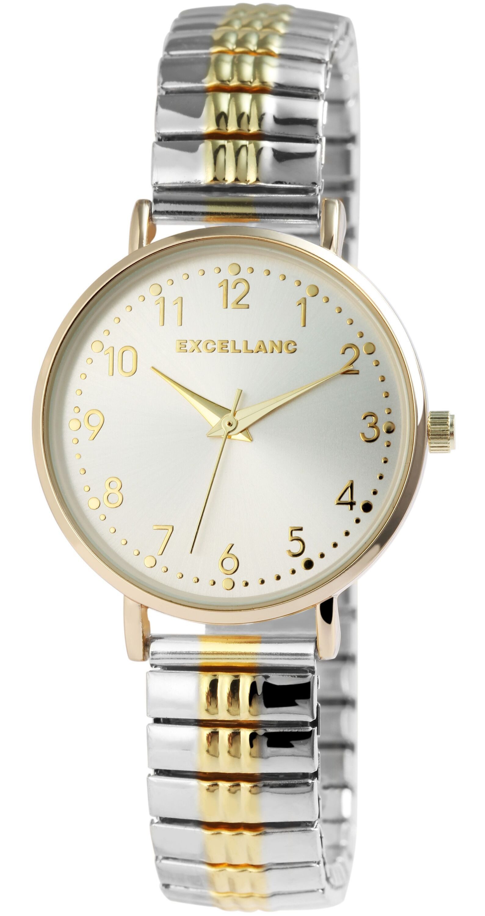 Excellanc Quarzuhr Emily Edelstahl-Zugarmband, Damen, 32 günstig online kaufen