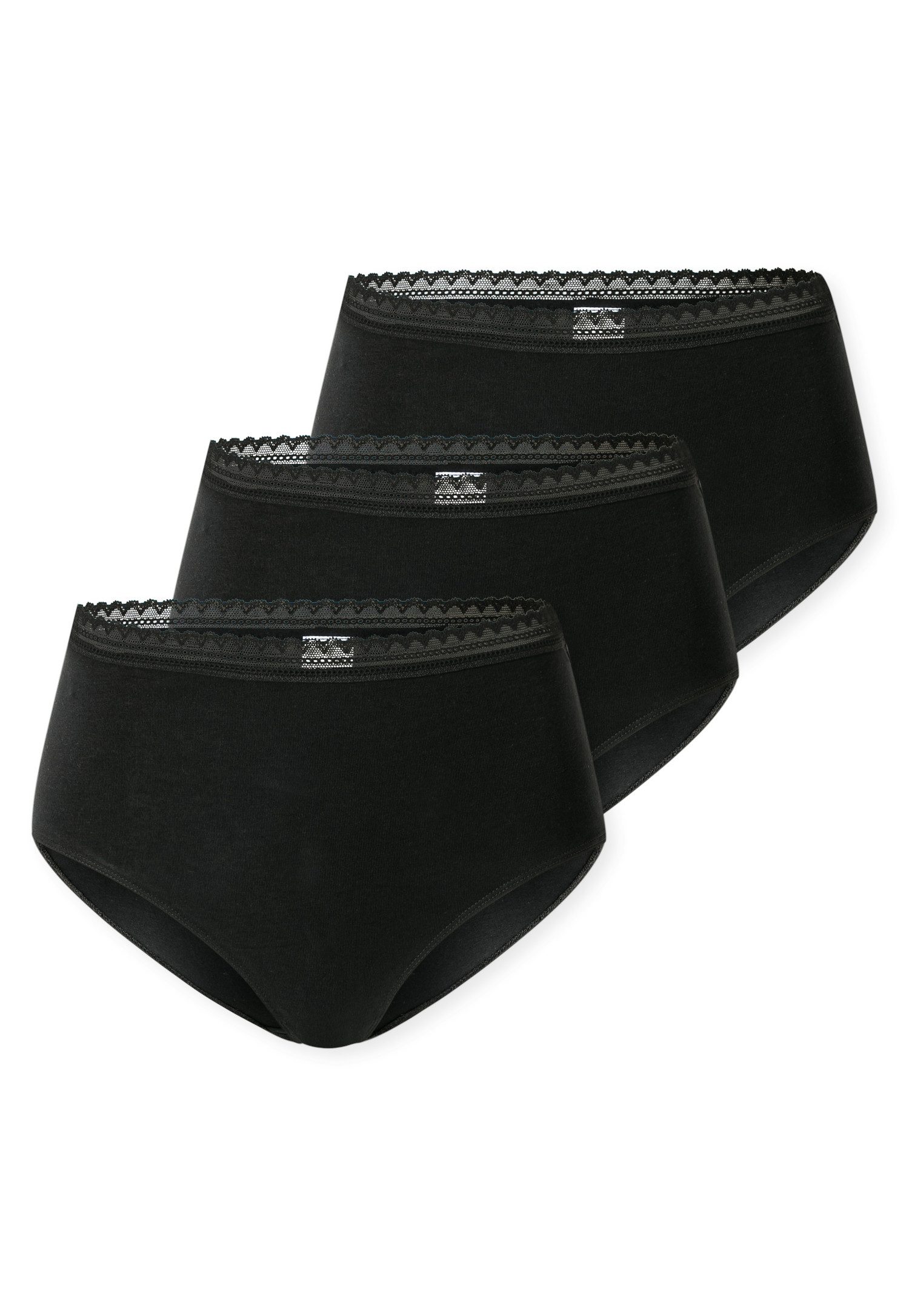 Schiesser Midislip Modern Multipacks (3er Pack) Spitzen-Bund, elastisch günstig online kaufen