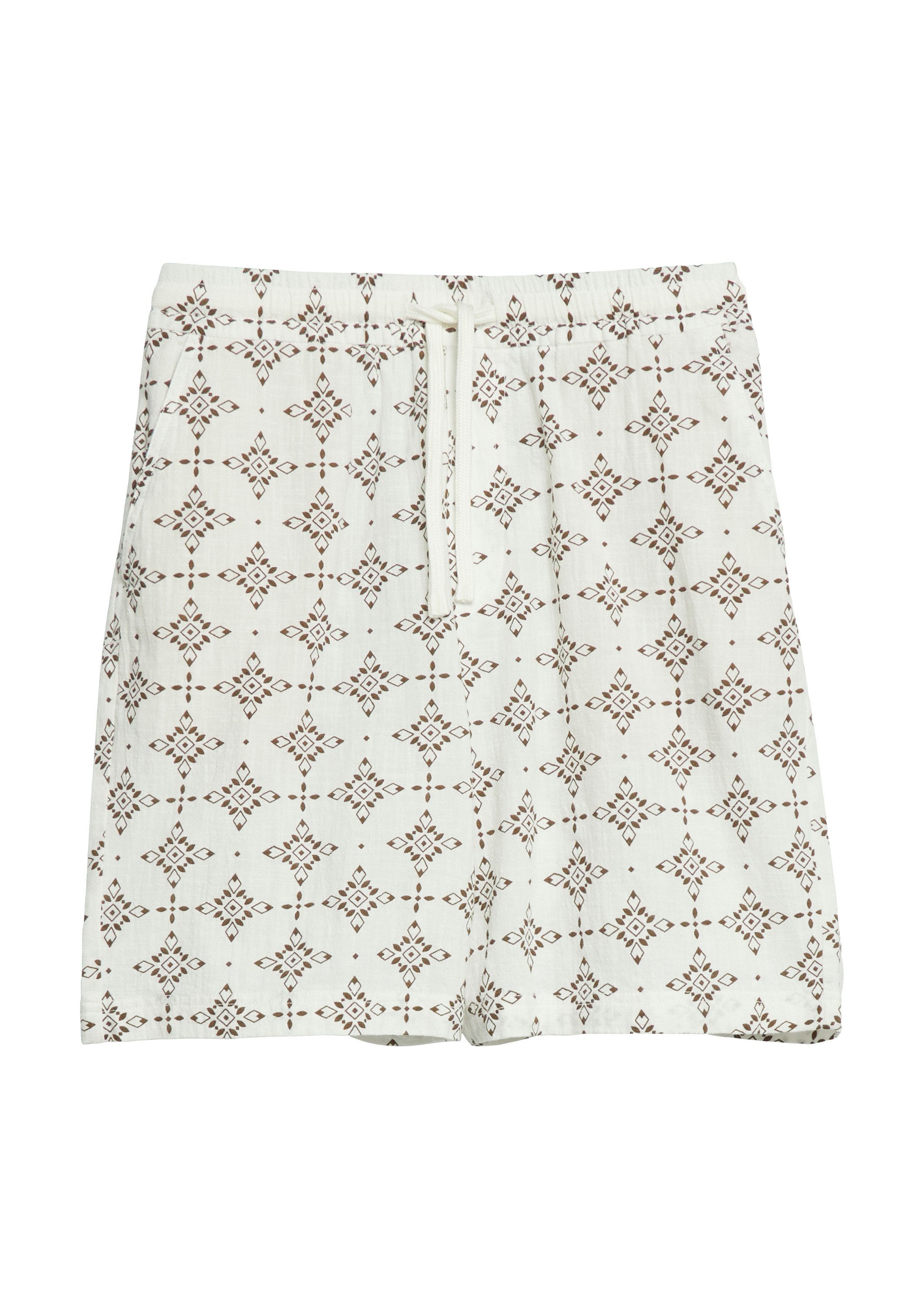 s.Oliver Shorts Bermuda DETROIT Detroit: Strukturierte Shorts mit All-over-Print