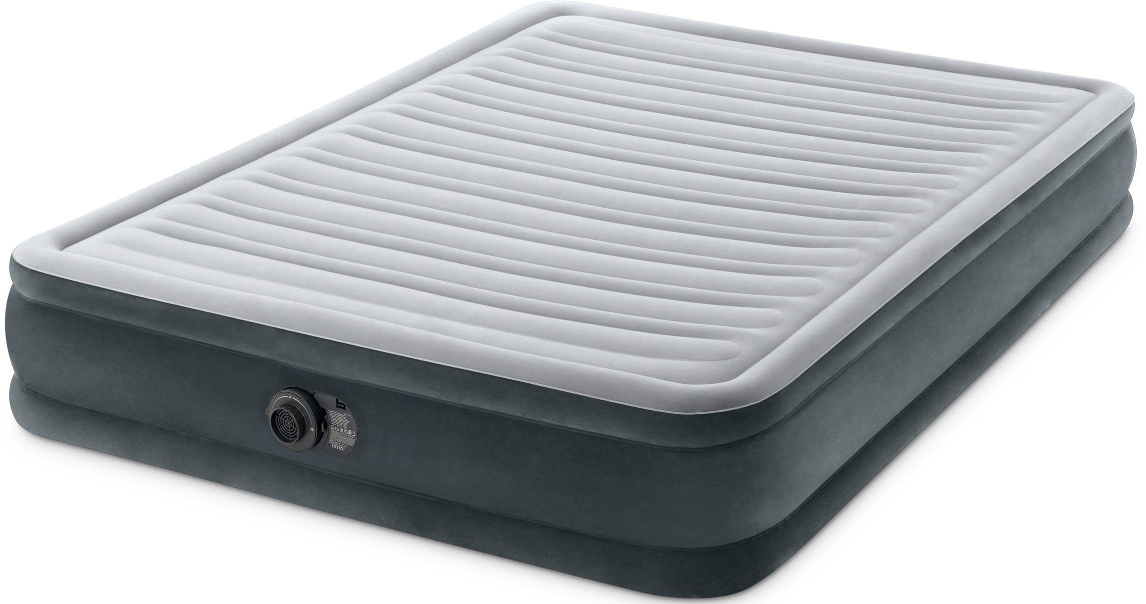 Intex Luftbett DuraBeam ComfortPlushMidRise mit 220V Pumpe