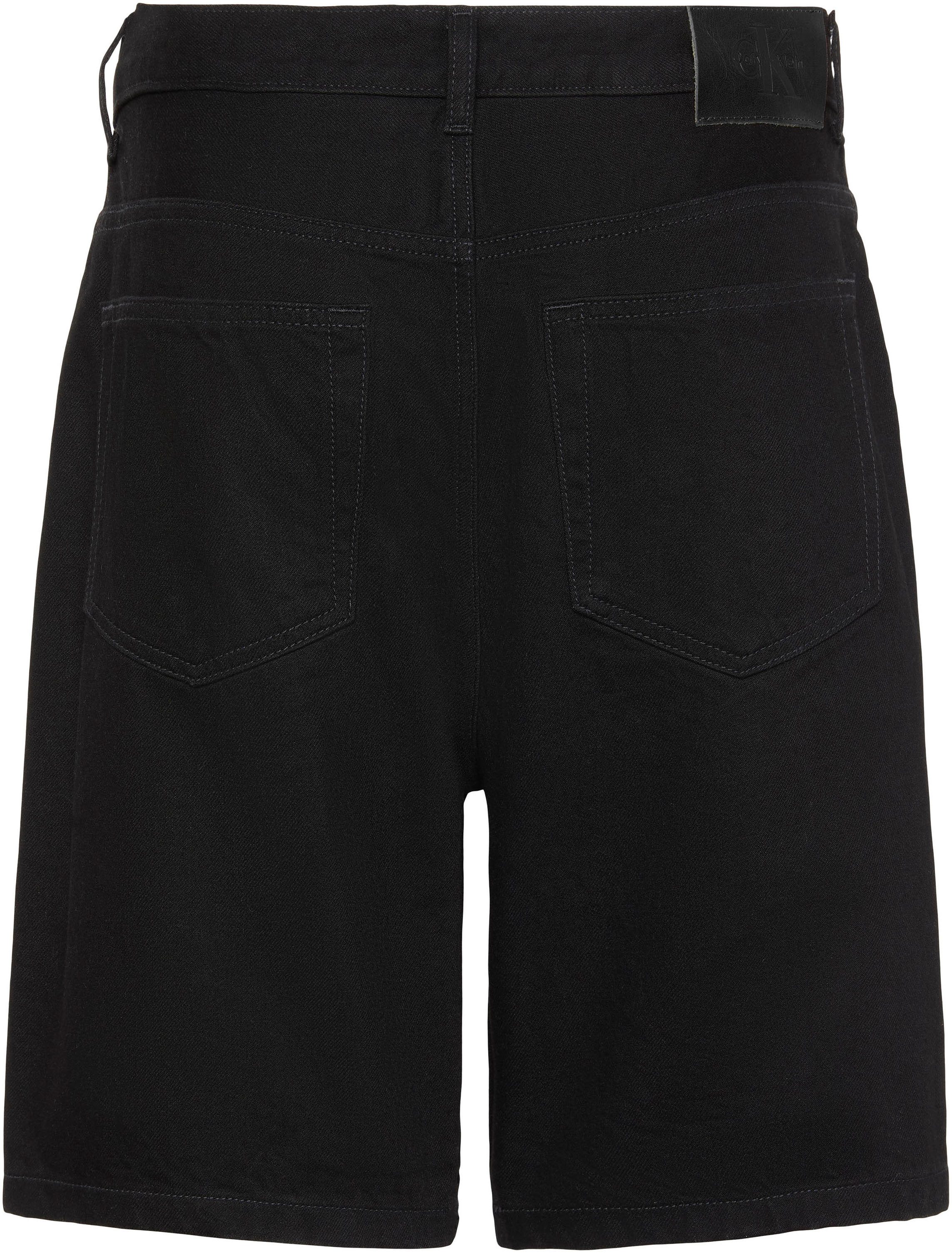 Calvin Klein Jeans Shorts 90S SHORT CLASSIC BLACK Regular fit mit Eingrifftaschen
