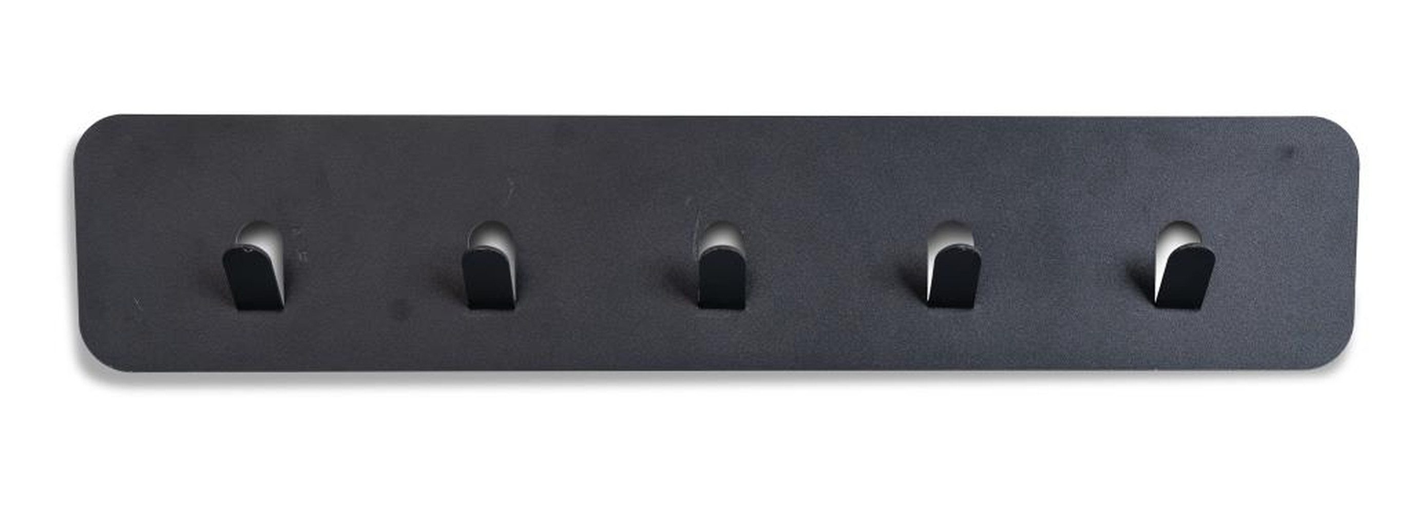 M2 Kollektion Garderobenleiste 5 Haken, anhrazit, Metall - 50x10x3cm (BxHxT)