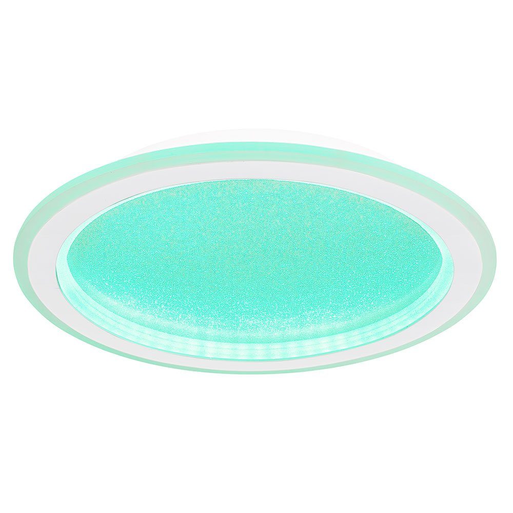 Globo LED cm LED Deckenleuchte, Deckenleuchte Fernbedienung Dimmbar Farbwechsler 40 RGB D