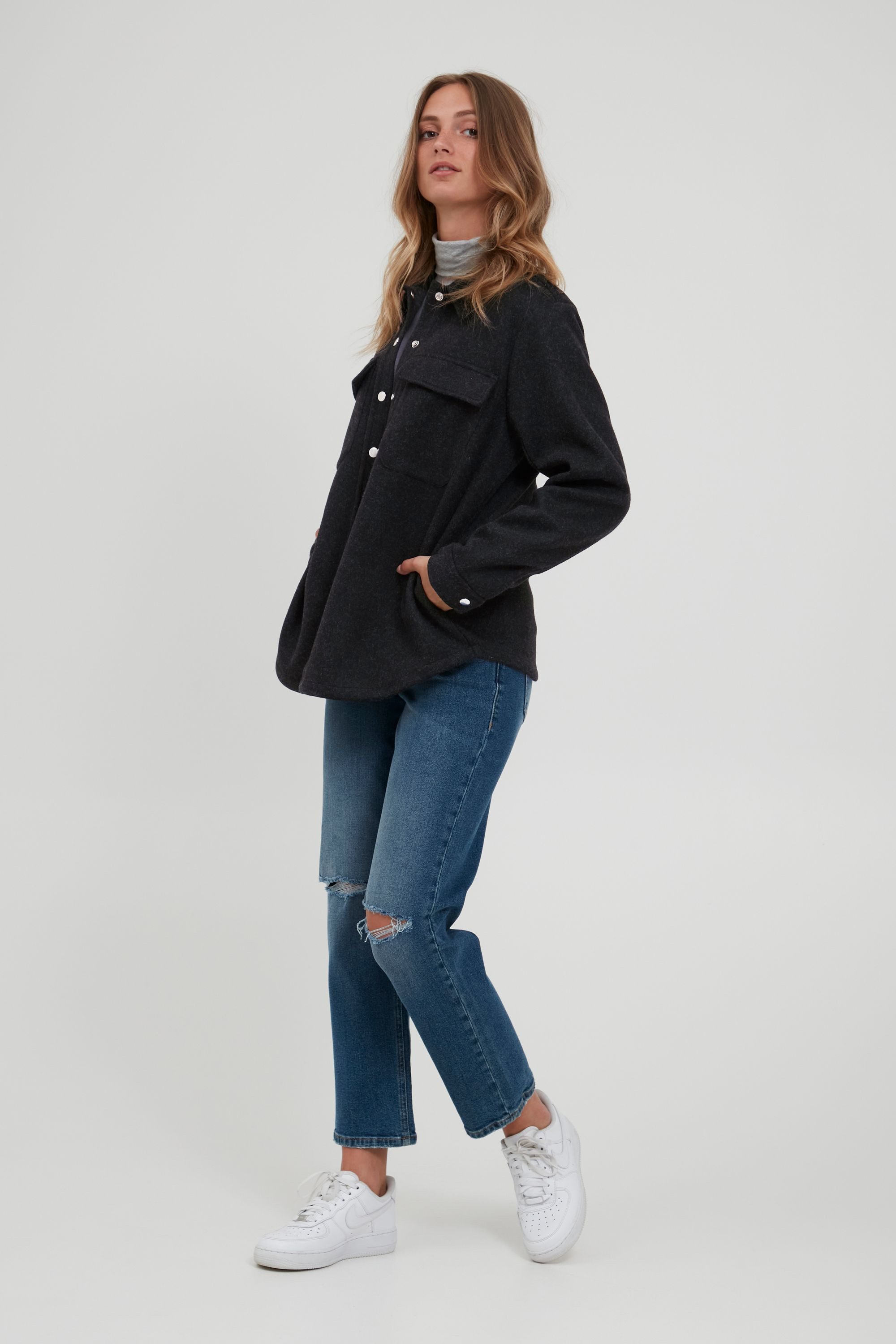 b.young Kurzjacke BYADANA SHIRT JACKET - günstig online kaufen