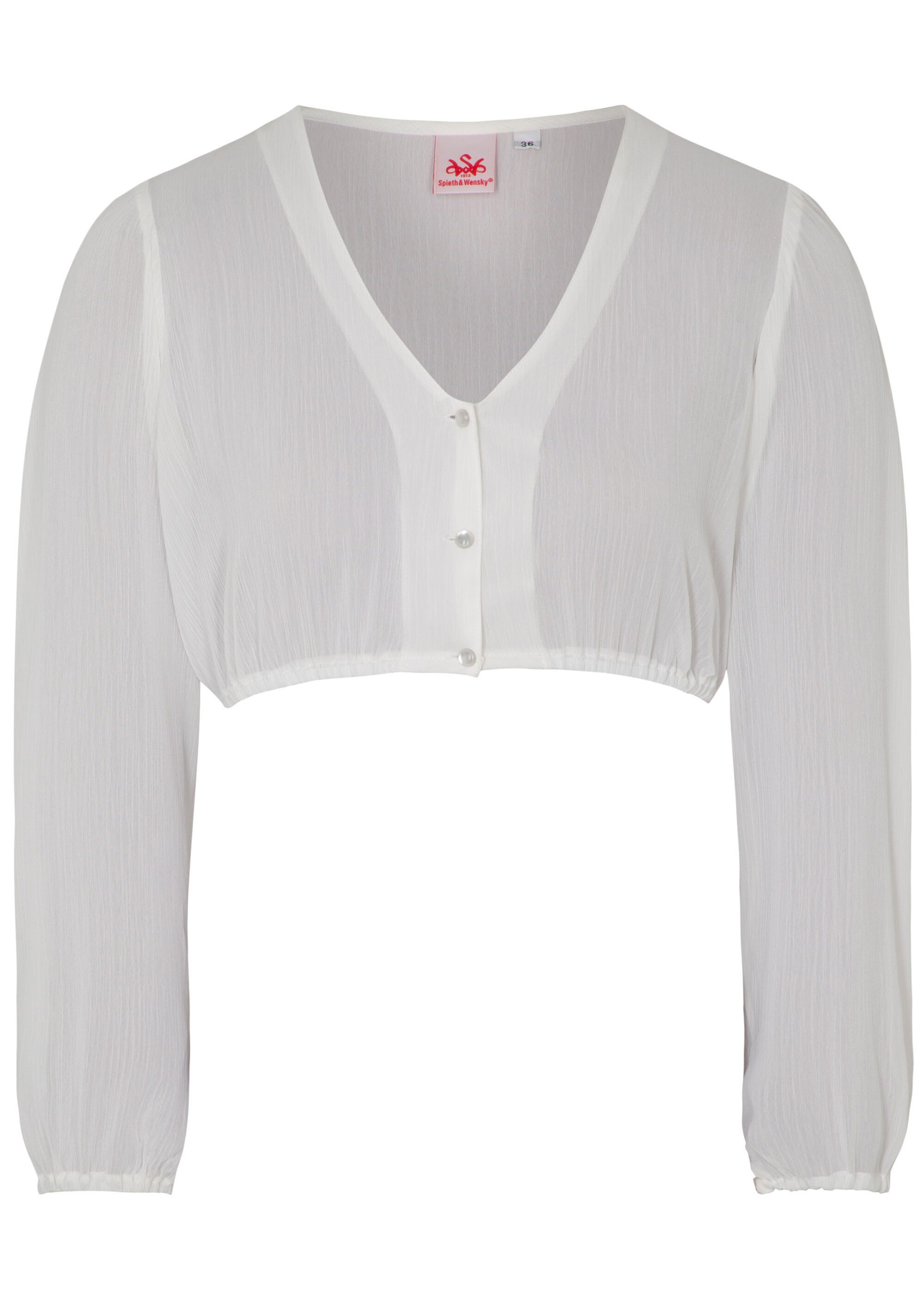 Spieth & Wensky Dirndlbluse Efeu (1-tlg) mit schimmernden Knöpfe als stilvo günstig online kaufen