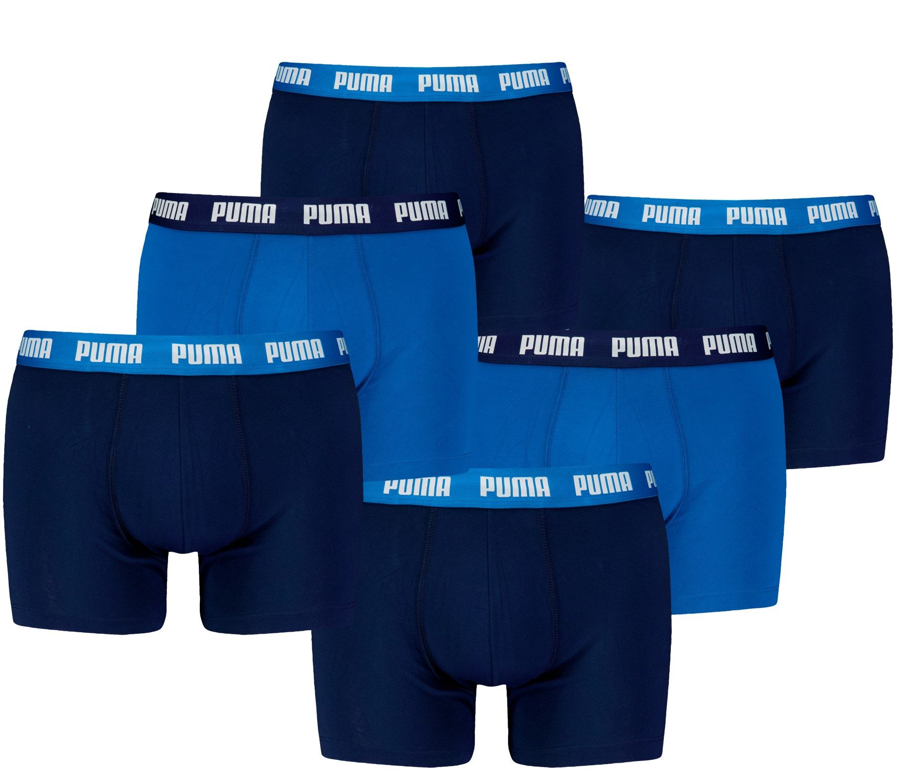 Boxershorts Puma Herren Boxershorts im 6er-Pack