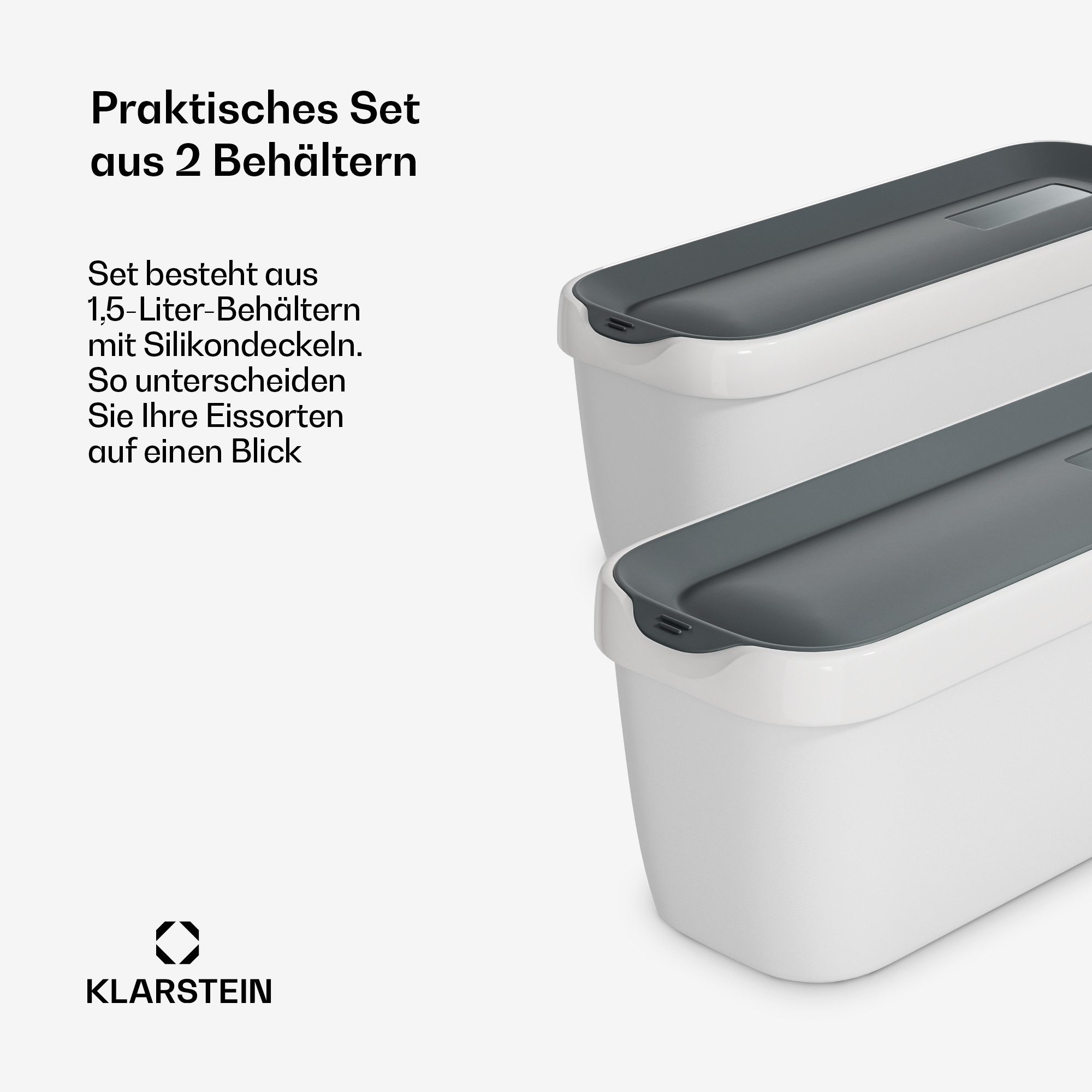 Klarstein Eismaschine FrostFusion Evo