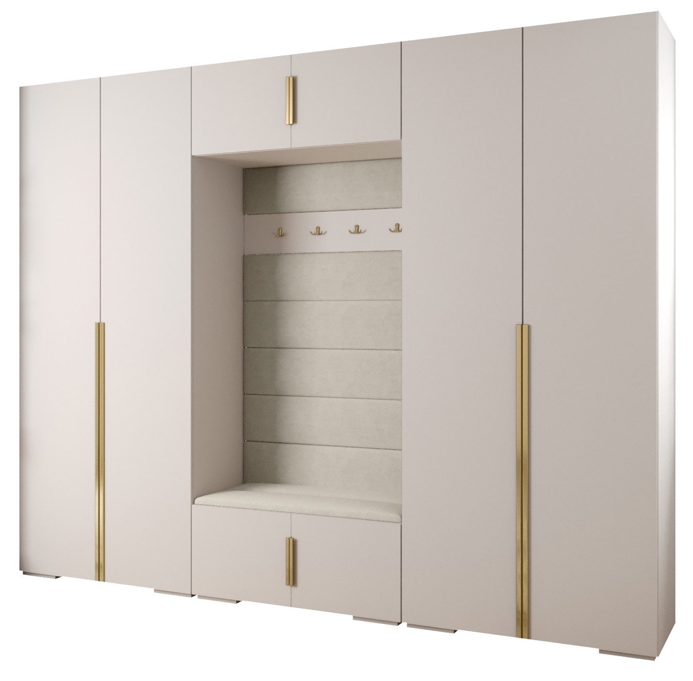 ABIKS MÖBEL Kompaktgarderobe INOVA 1 SATZ günstig online kaufen