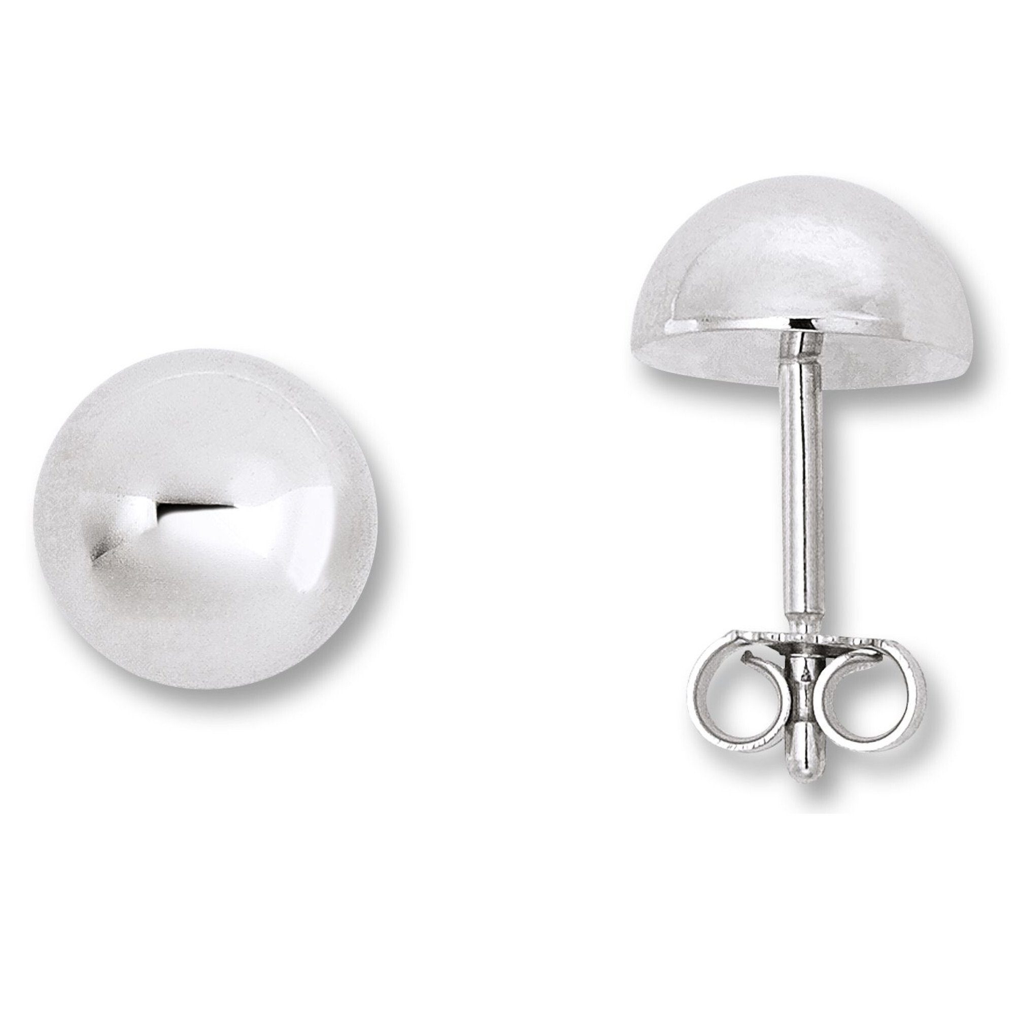 ONE ELEMENT Paar Ohrhänger Halb kugel mit Boden Ohrringe Ohrstecker aus 925 günstig online kaufen