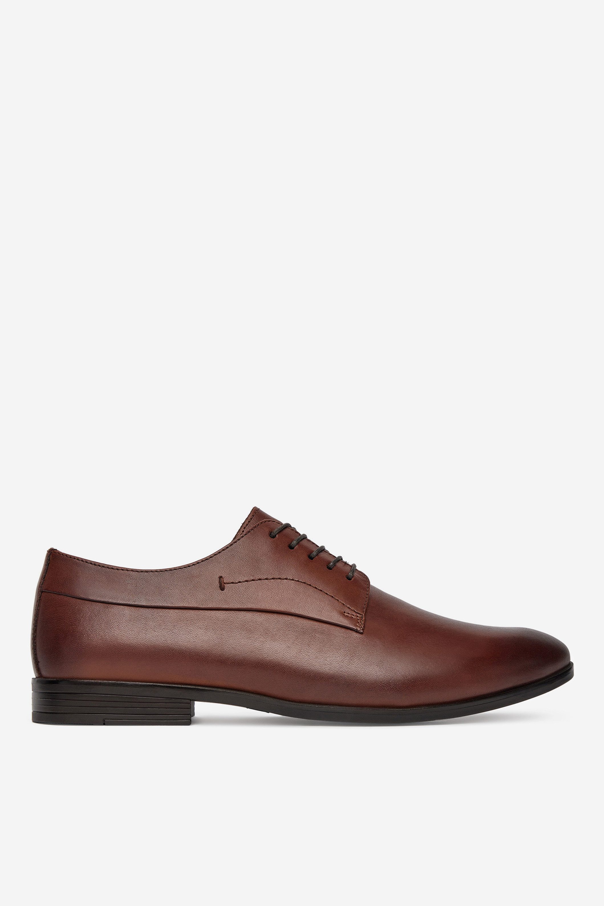 LASOCKI Elegante Herren Halbschuhe aus Leder – Braun Bootsschuh
