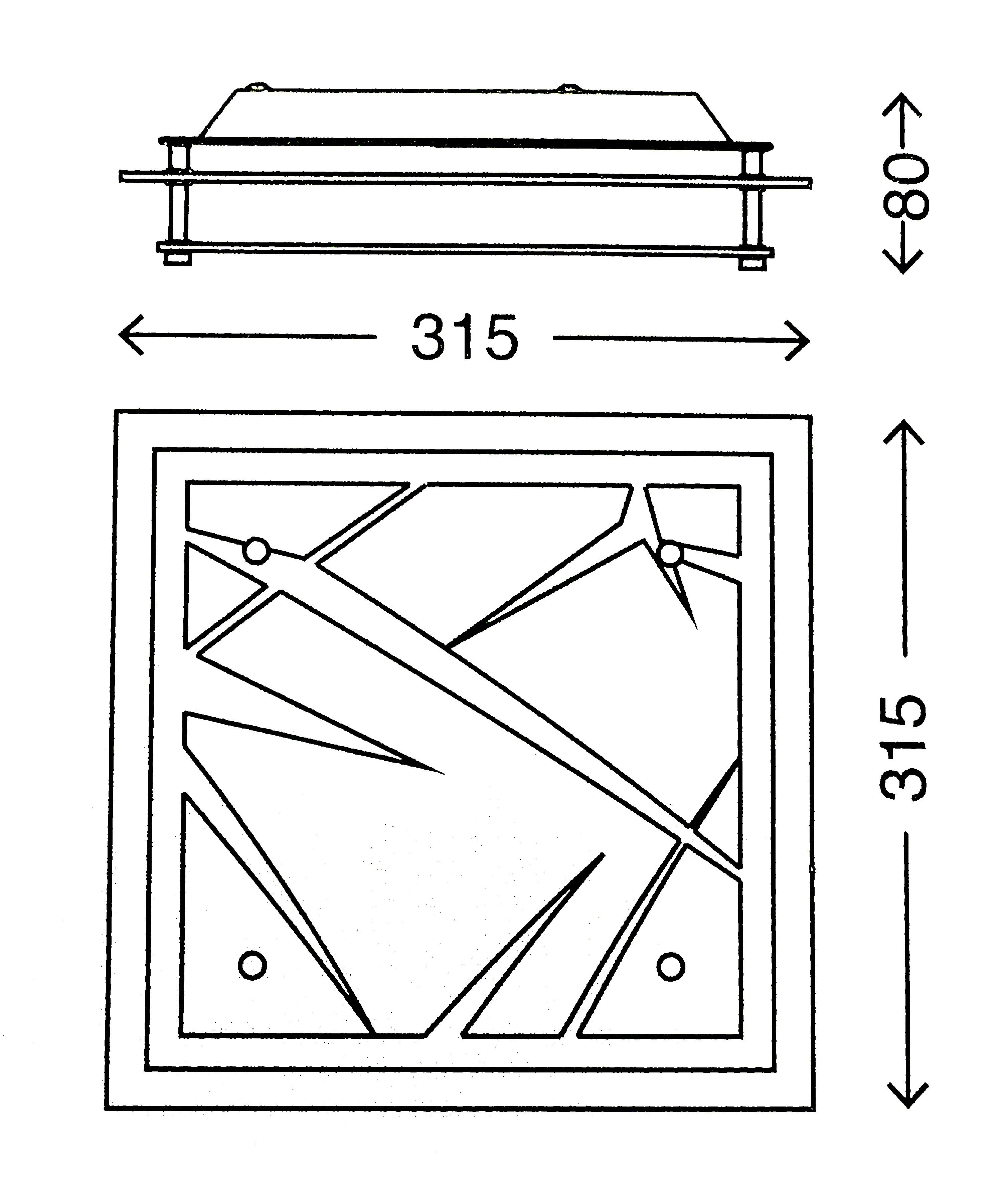 TRANGO LED Deckenleuchte, 3694 LED Deckenlampe in Eckig *LAZZIO* inkl. 12 W günstig online kaufen