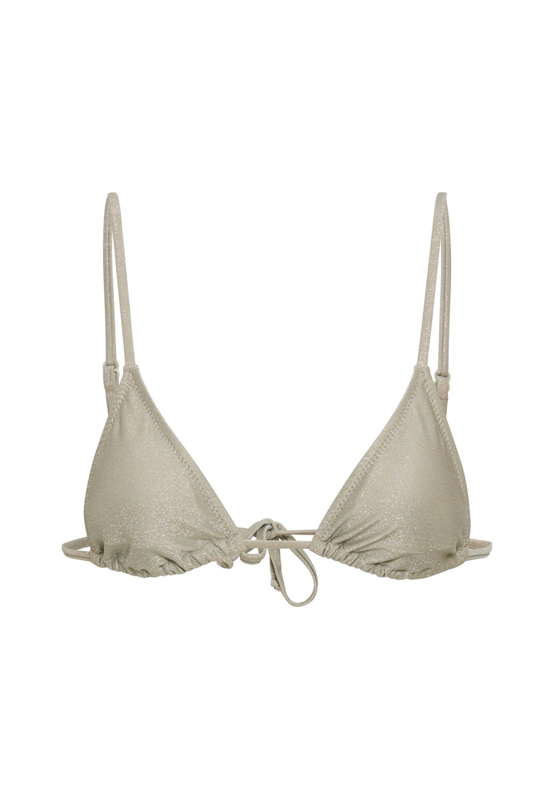 LSCN by LASCANA Triangel-Bikini-Top Gladys, in trendiger Glitzeroptik – Bild 2 von 5