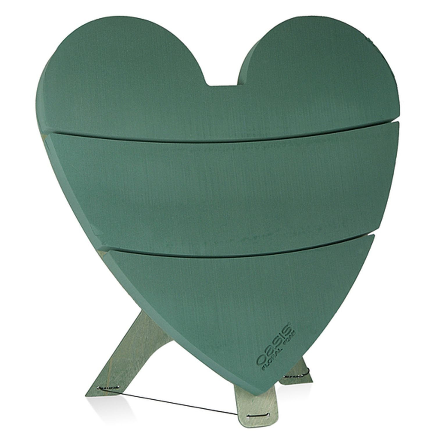 Oasis Schaumgummi OASIS® BIOLINE® Titan Herz - 75 x 73 x 5,5cm