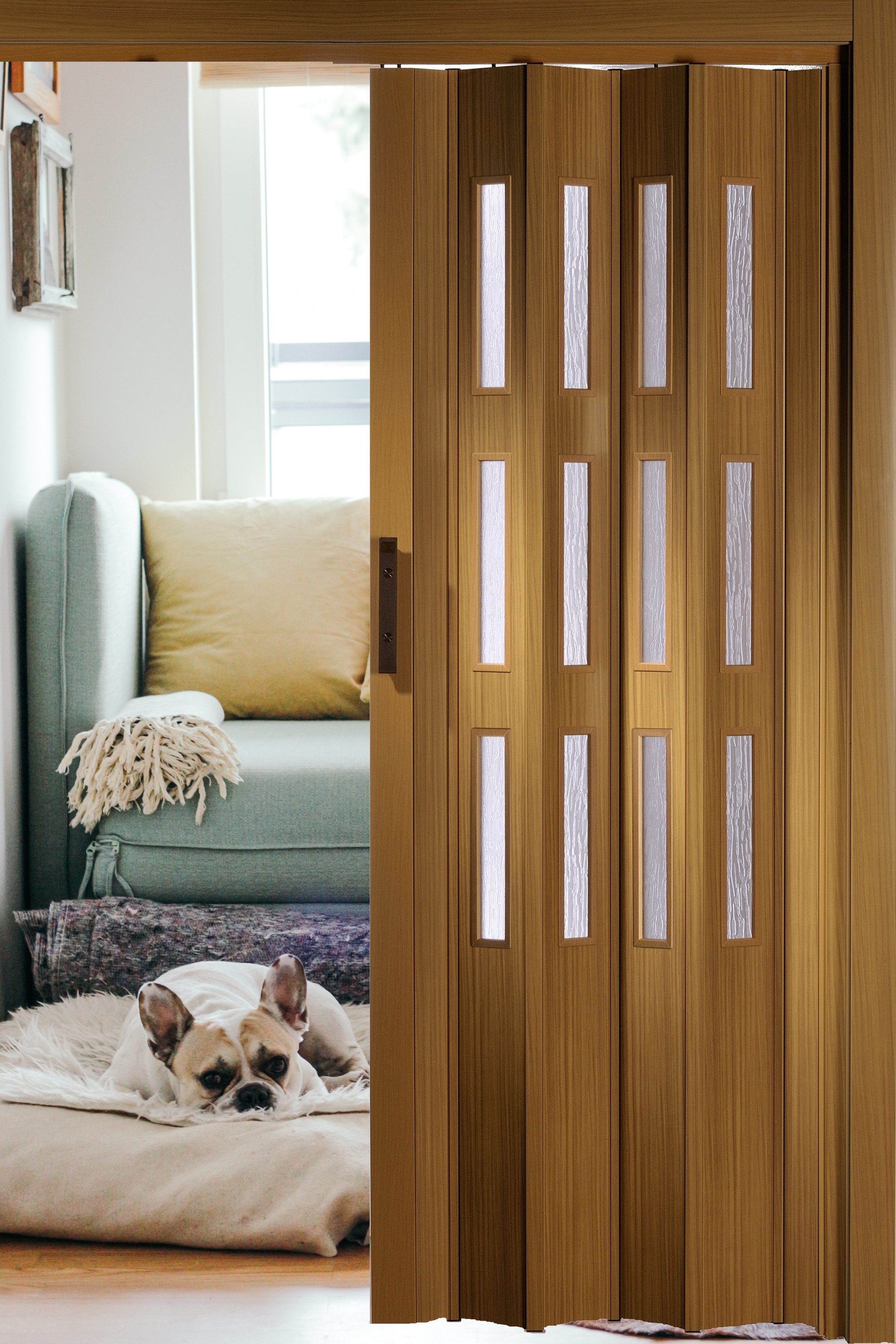 Forte Falttür Falttür Schiebetür Nischentür kürzbar B 88,5x H 202 cm Buche günstig online kaufen