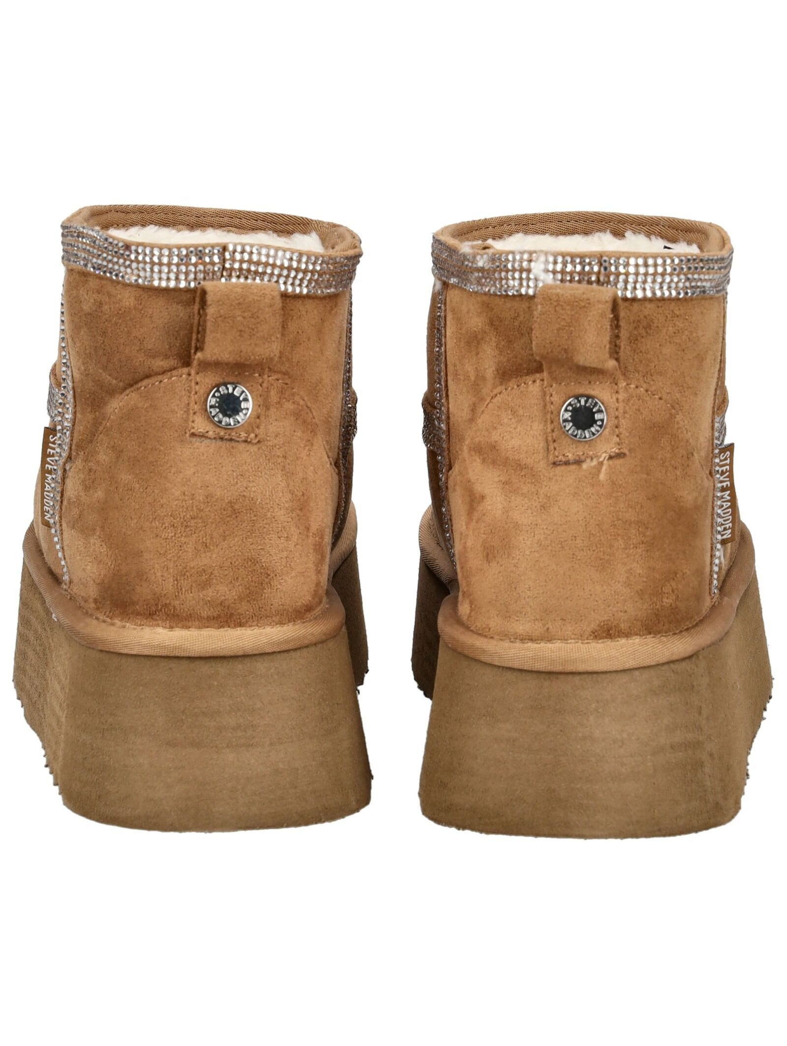 STEVE MADDEN STEVE MADDEN Stiefelette Veloursleder Plateaustiefelette