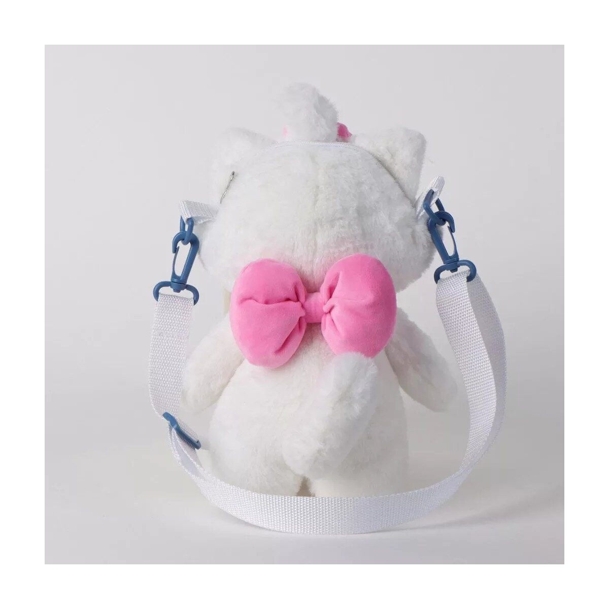 Disney Kinderrucksack Disney Marie White Plüschrucksack, Tasche 28 cm (1-tlg)