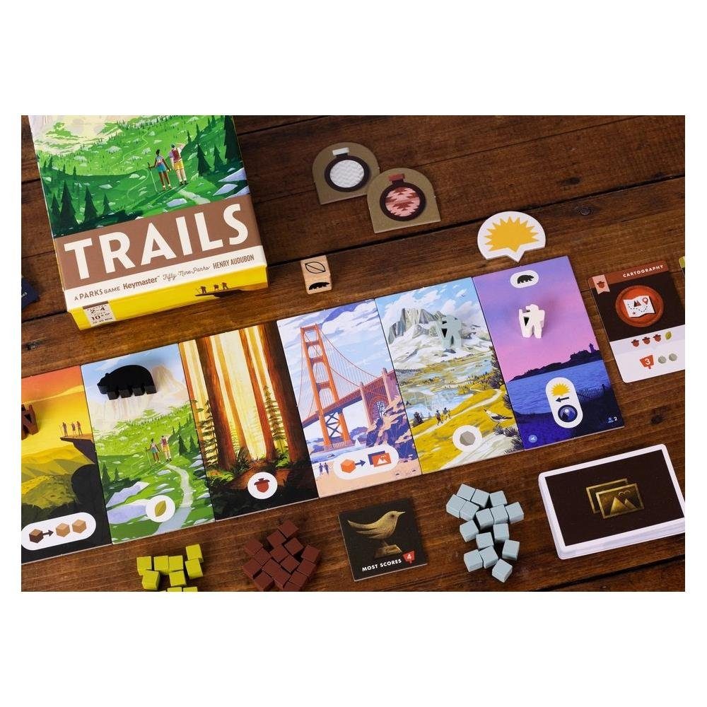 Feuerland Spiel Trails