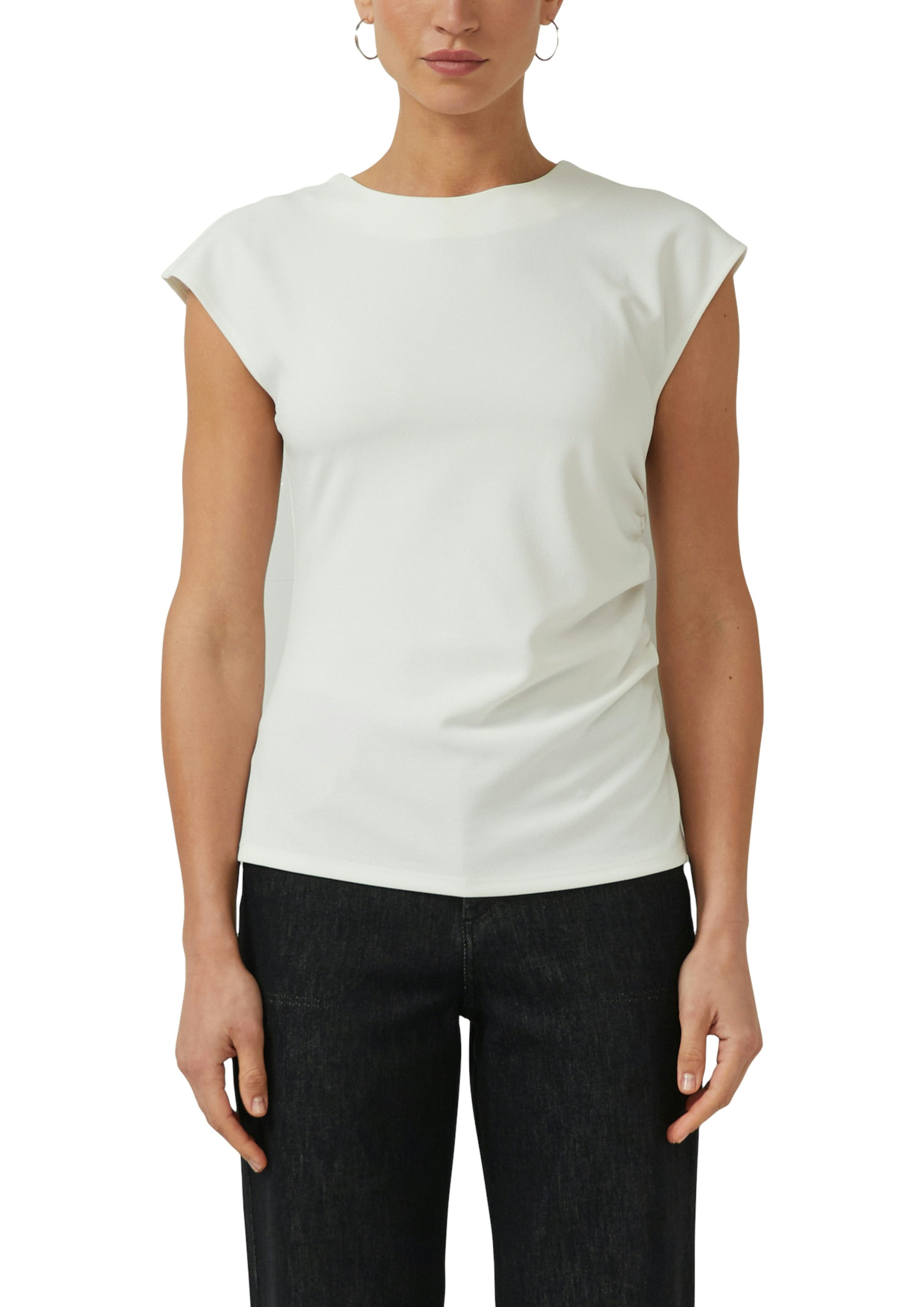 s.Oliver BLACK LABEL T-Shirt mit Raffung