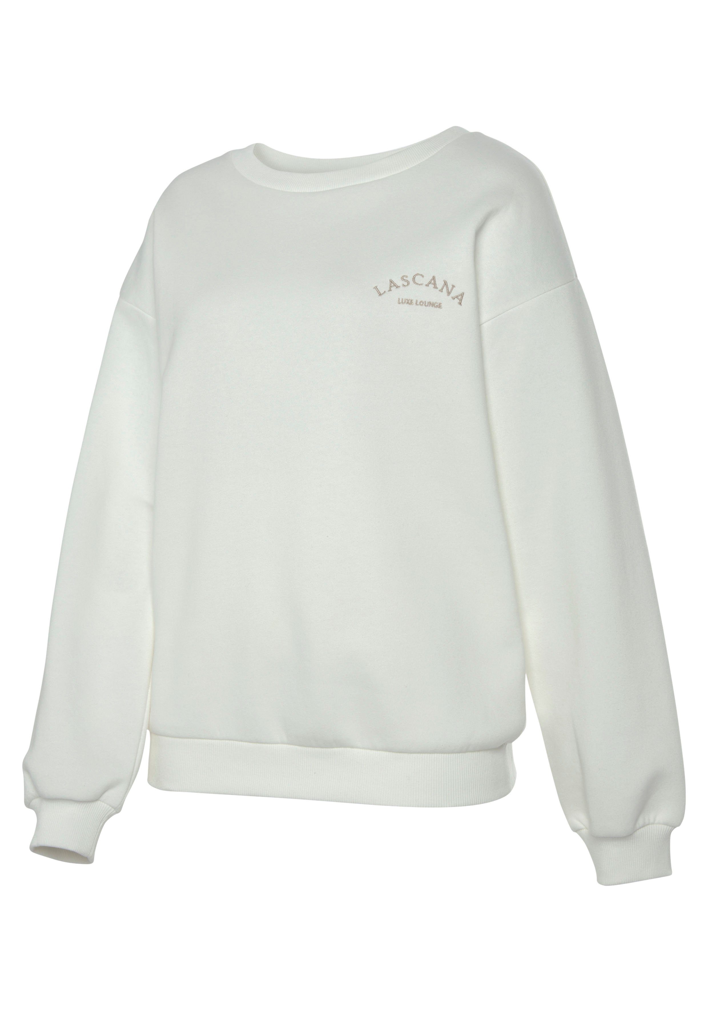 LASCANA Sweatshirt mit weiten Ärmeln, Loungewear