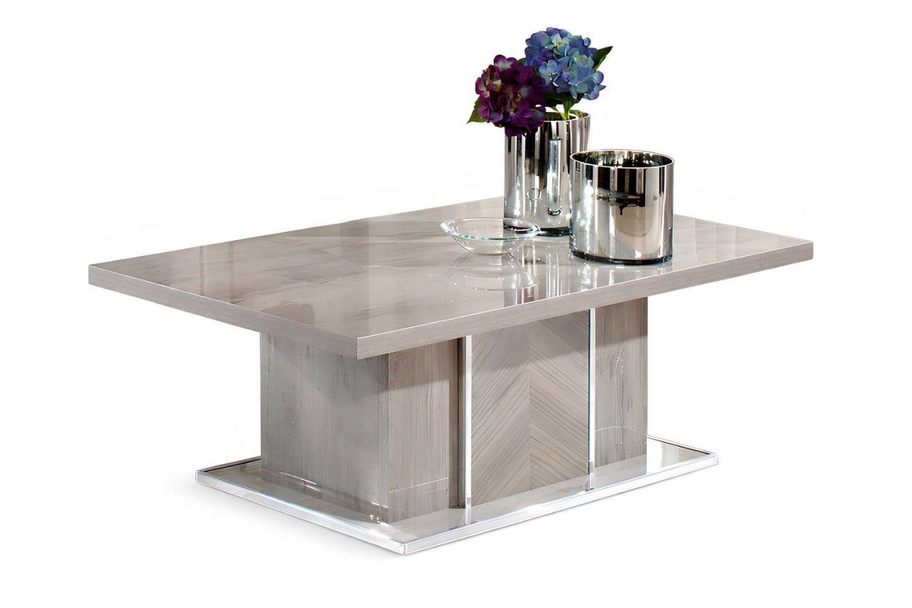 JVmoebel Couchtisch Moderner grauer Beistelltisch aus Holz fürs Wohnzimmer Sofort, Made in Europa