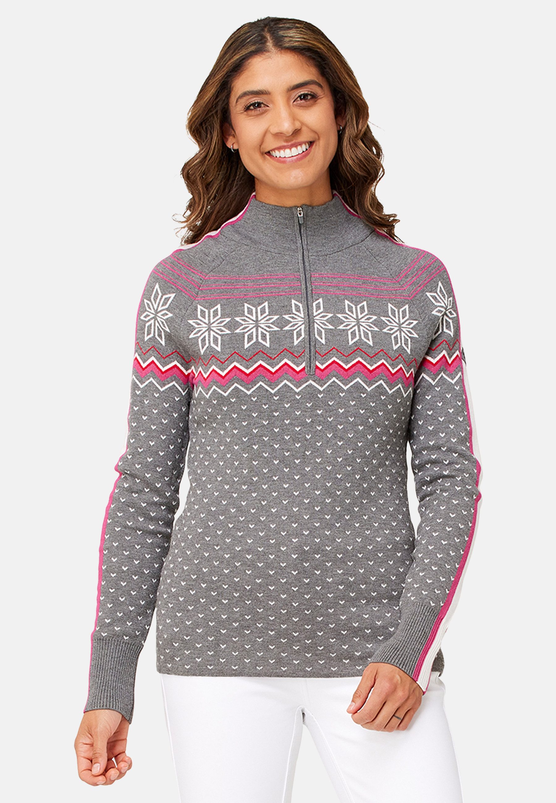 Trainingspullover Snowhut Zip Neck