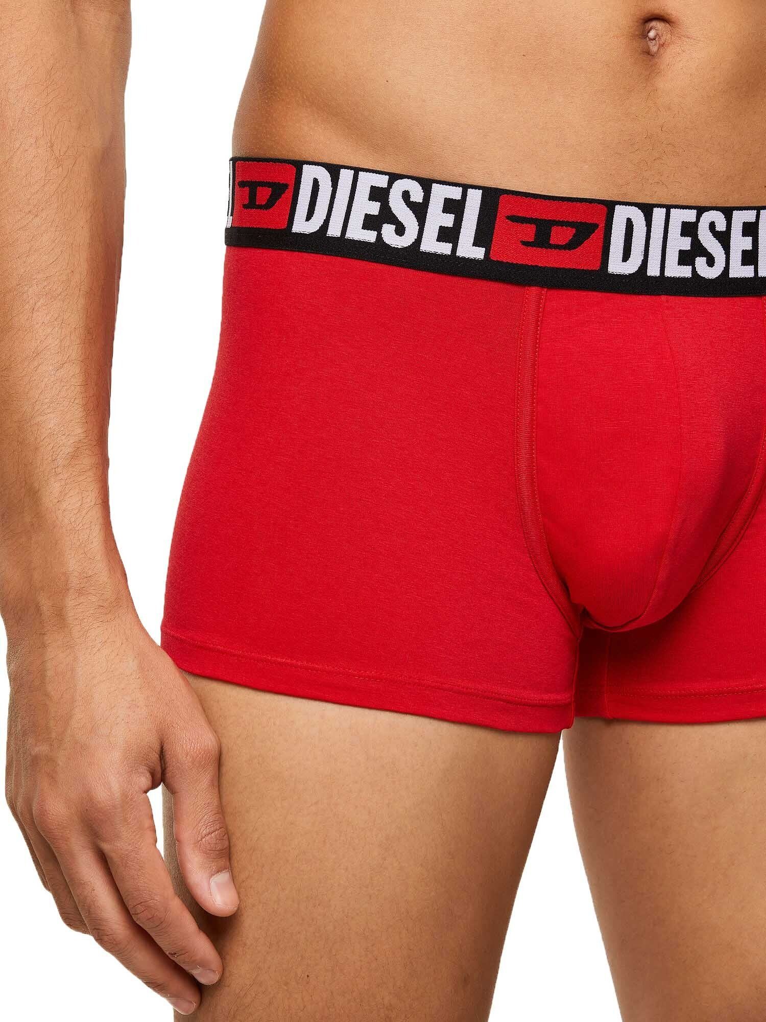 Boxershorts Pack UMBX-DAMIENTHREEPACK Herren 3 Boxer Grau/Schwarz/Rot Diesel -