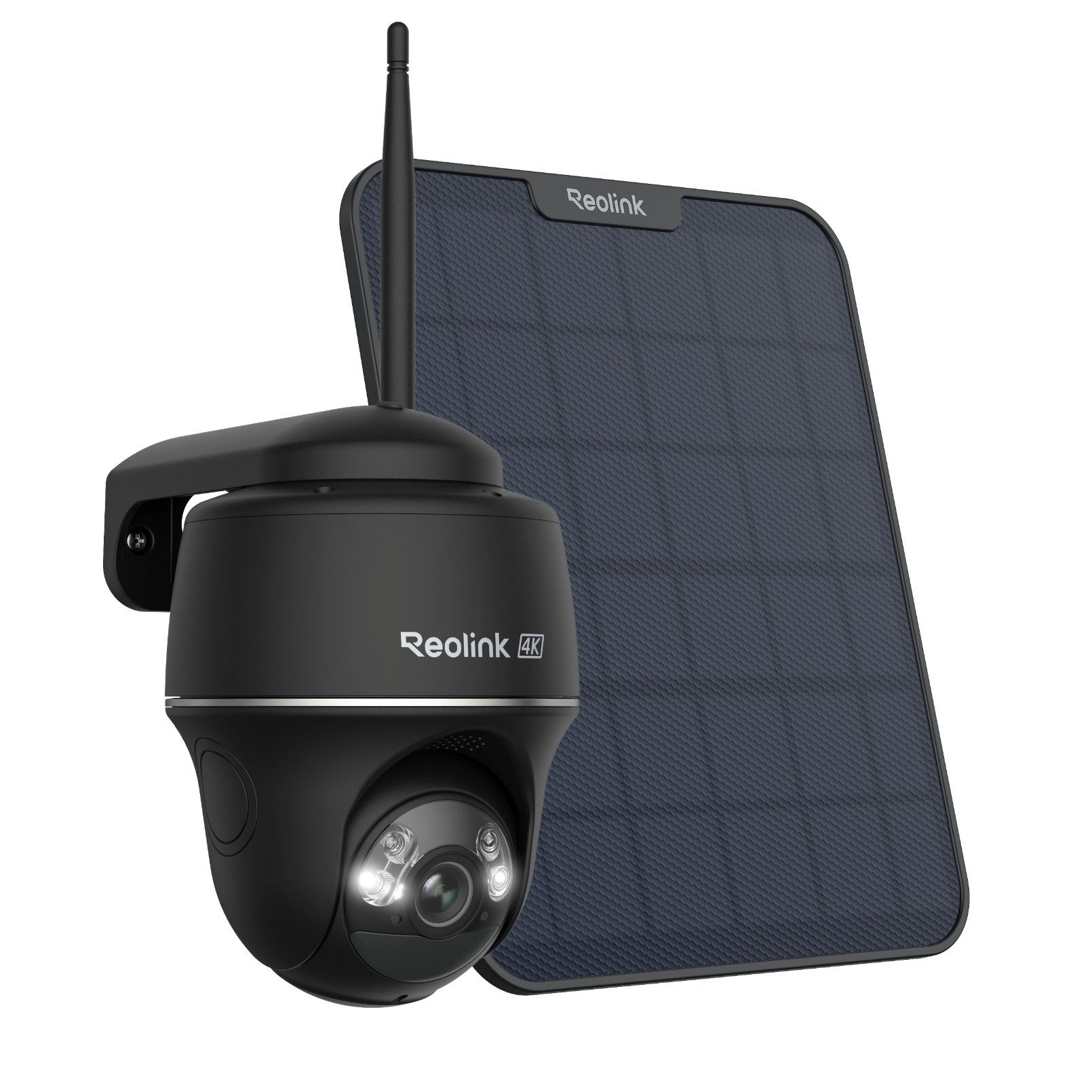 Reolink Überwachungskamera 4K 8MP Smarte kabellose Argus Series (Außenbereich, 5/2,4 GHz Dualband WLAN,Spotlight,Personen-/Fahrzeugerkennung)