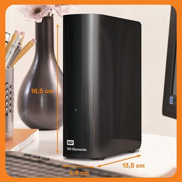 Western Digital WD Elements Desktop 3.0 externe HDD-Festplatte (8TB)