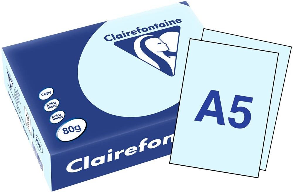 CLAIREFONTAINE Kopierpapier Clairefontaine Kopierpapier Trophée hellblau