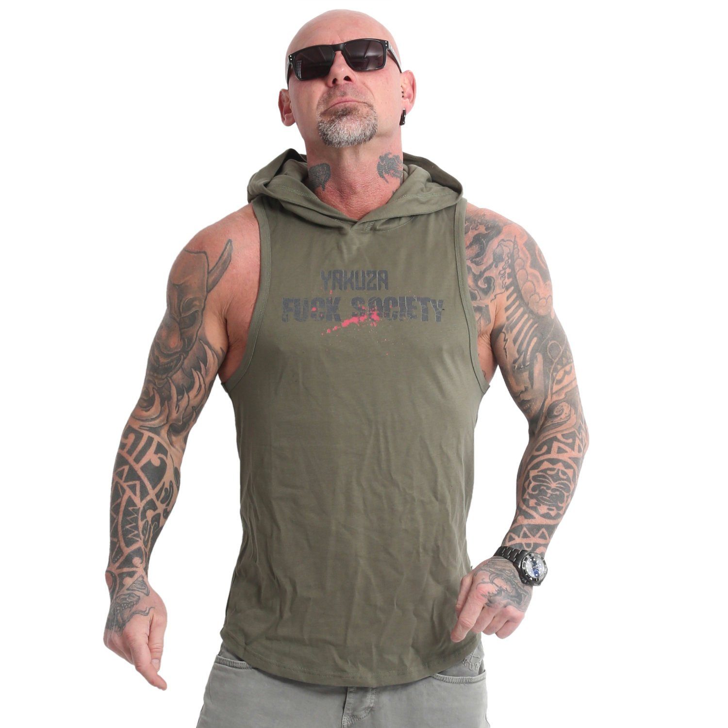 YAKUZA Muskelshirt FS mit Ringerrücken und günstig online kaufen