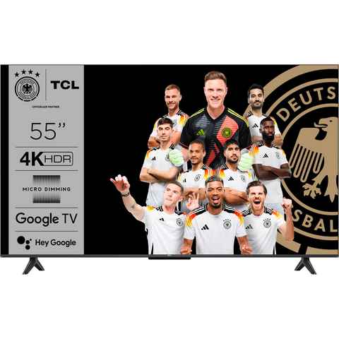 TCL 55V6BX1 LED-Fernseher (139 cm/55 Zoll, 4K Ultra HD, Google TV, Smart-TV)