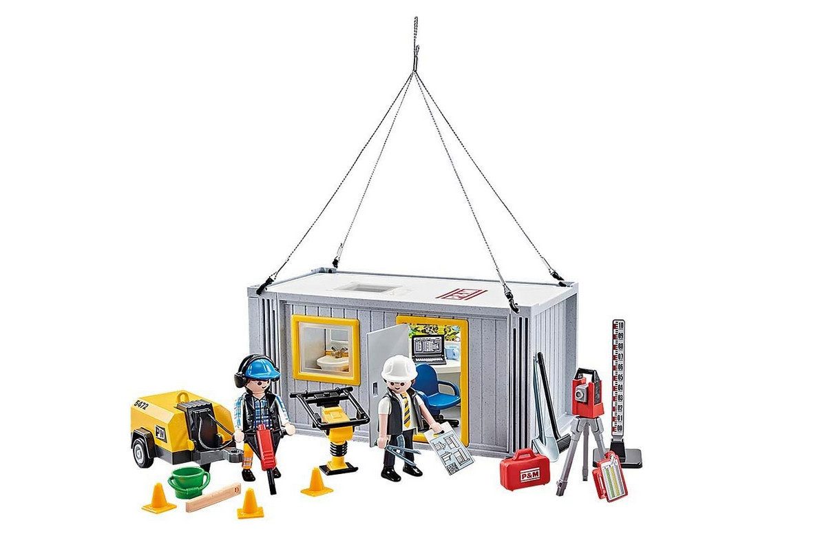 Playmobil® Baucontainer Spielbausteine, (Set, 1 St., günstig online kaufen