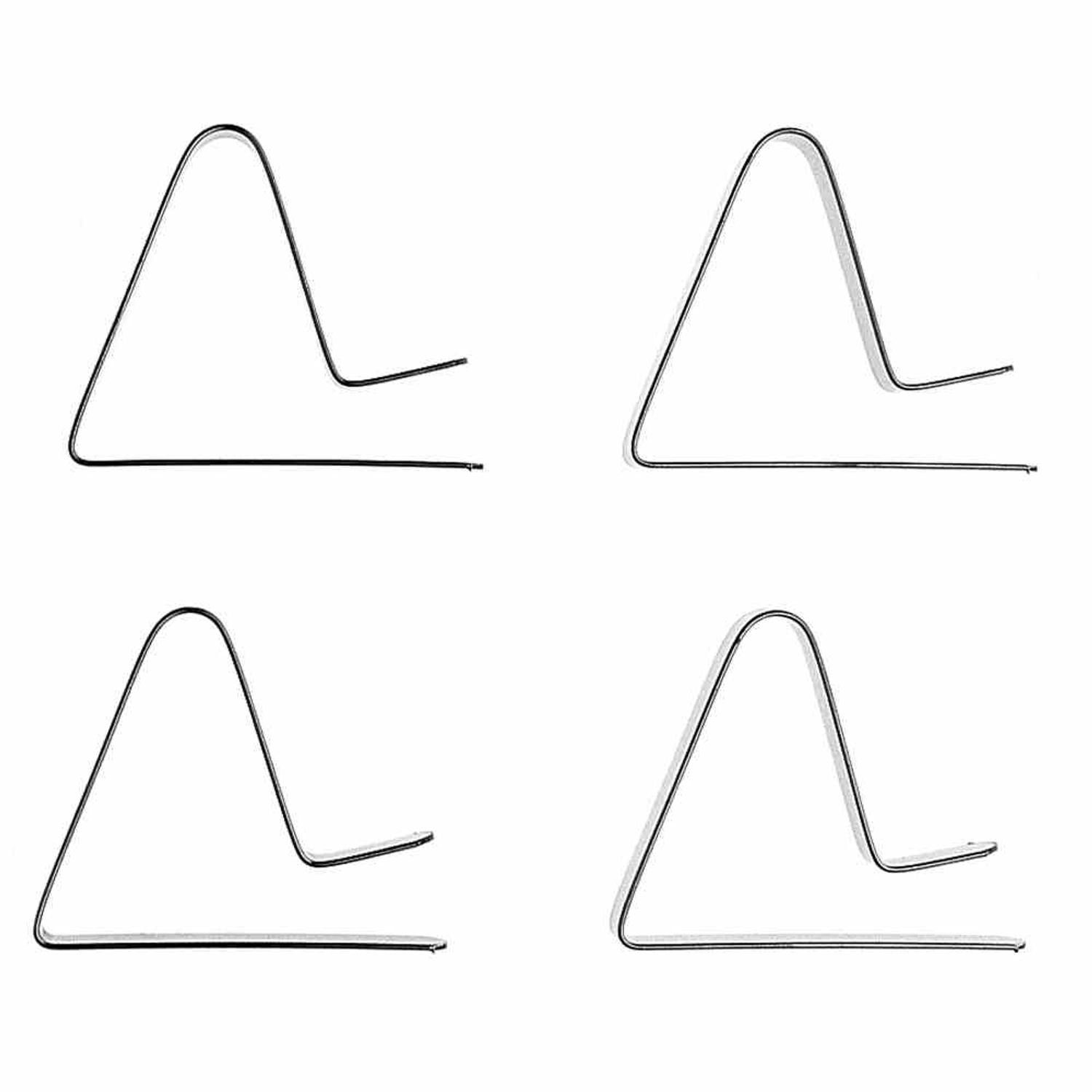 GastroMax Tischtuchklammer Tischtuchklammer 4er Set Edelstahl