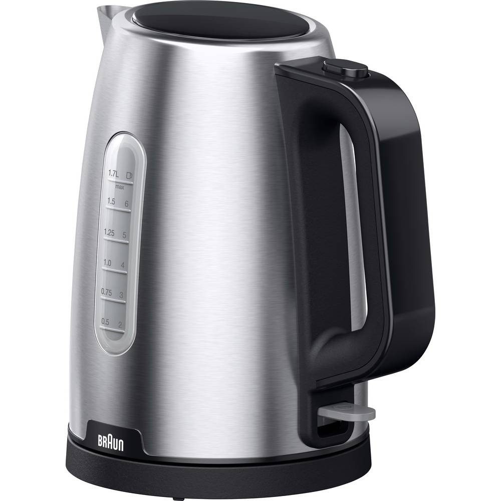 Braun Wasserkocher WK 1500 BK Wasserkocher BPA-frei Schwarz Fassungsvermögen: 1.7 l, BPA-frei
